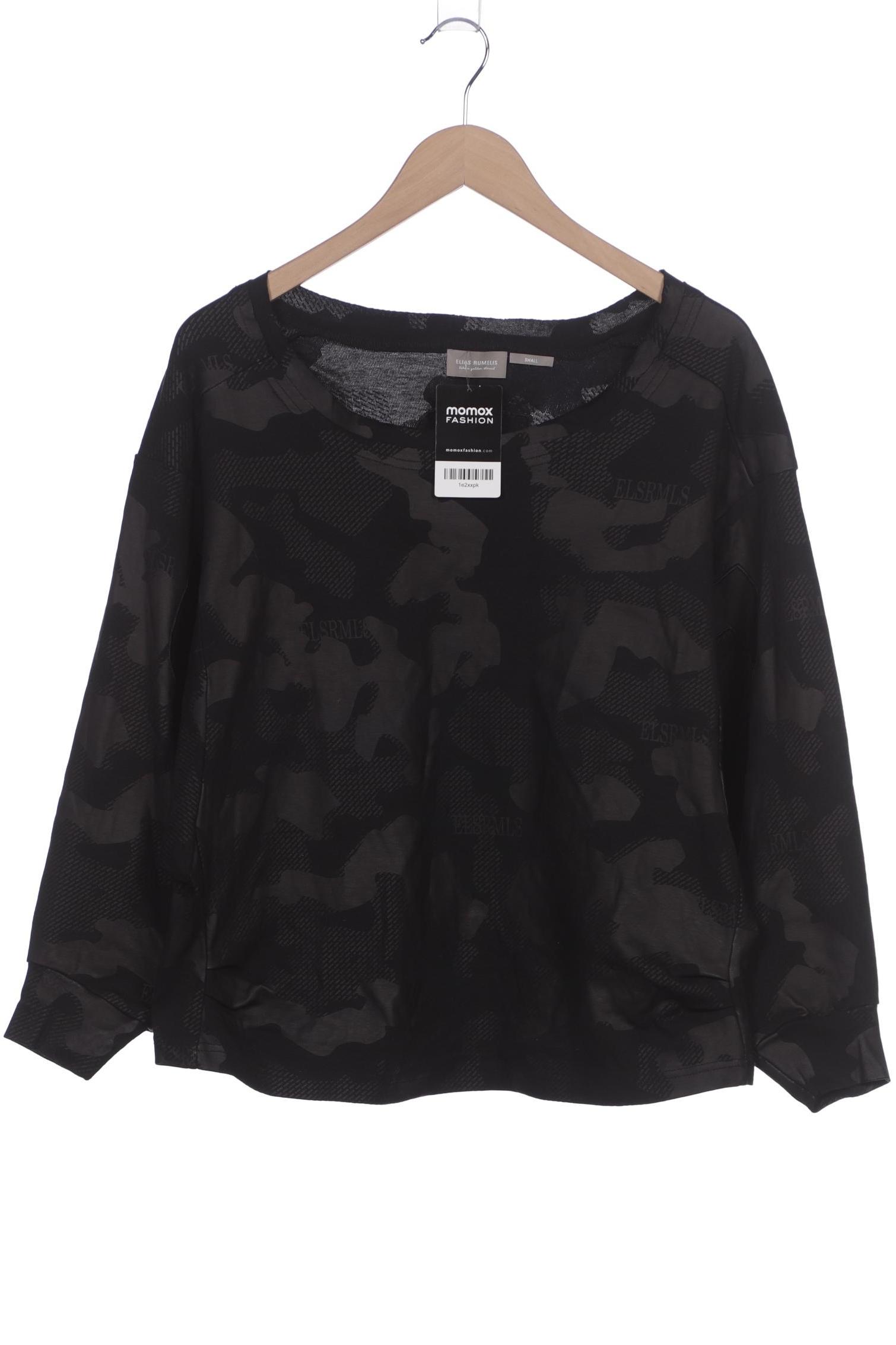 

ER Elias Rumelis Damen Sweatshirt, schwarz, Gr. 36
