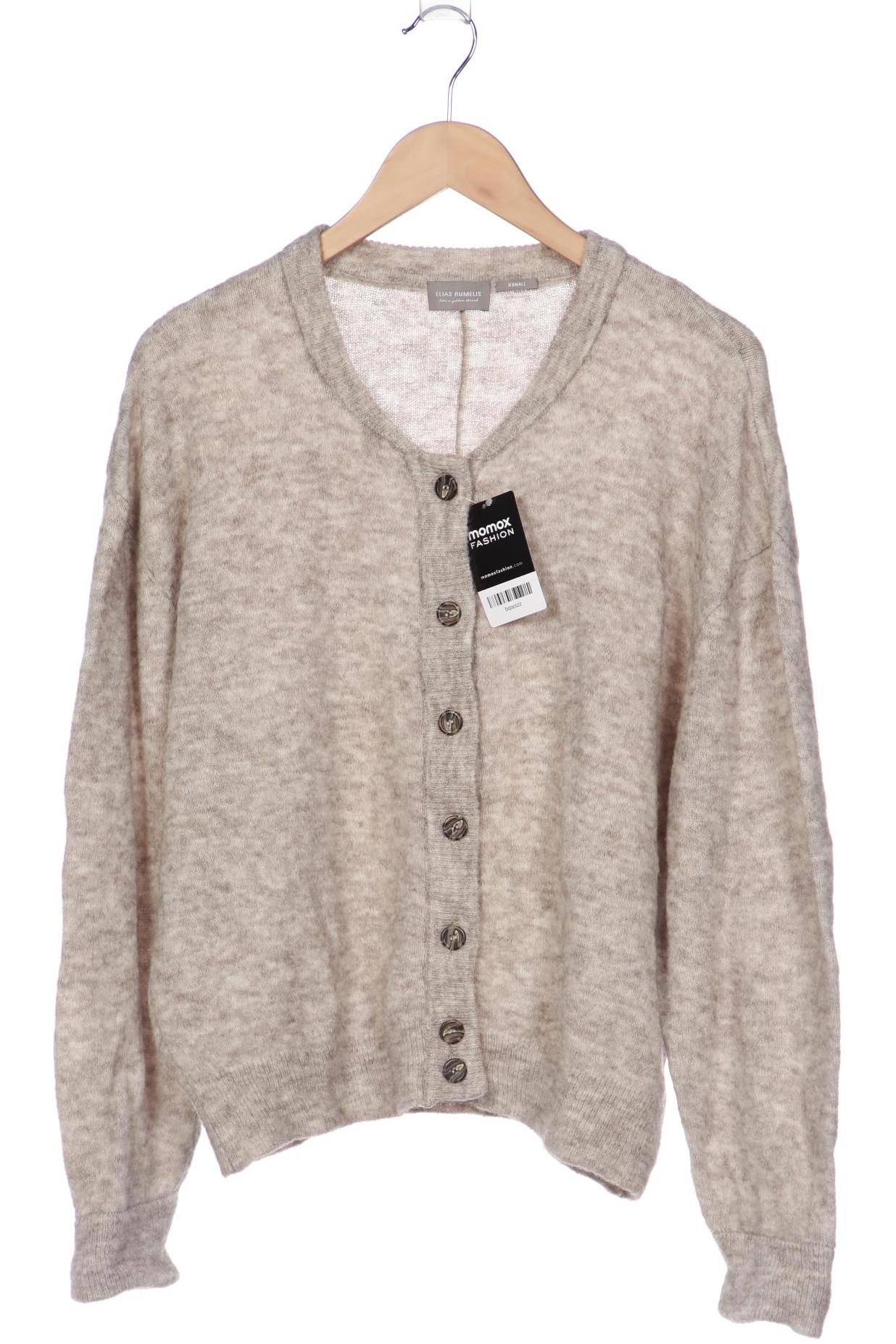 

ER Elias Rumelis Damen Strickjacke, beige, Gr. 34