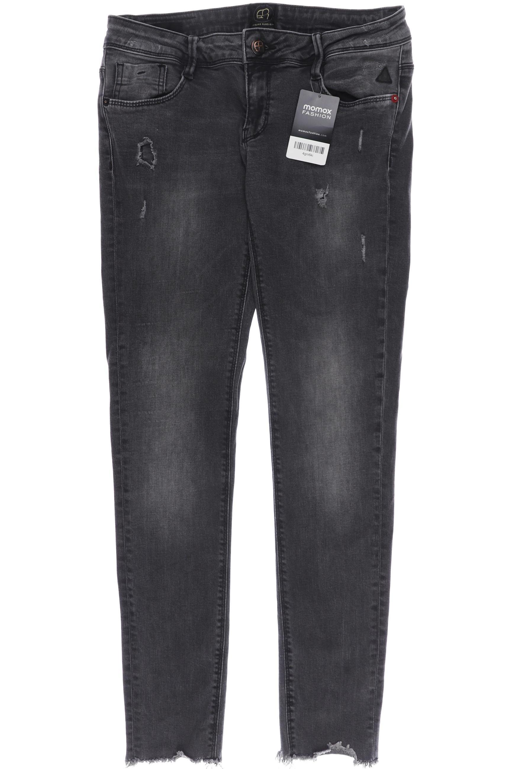 

ER ELIAS RUMELIS Damen Jeans, grau