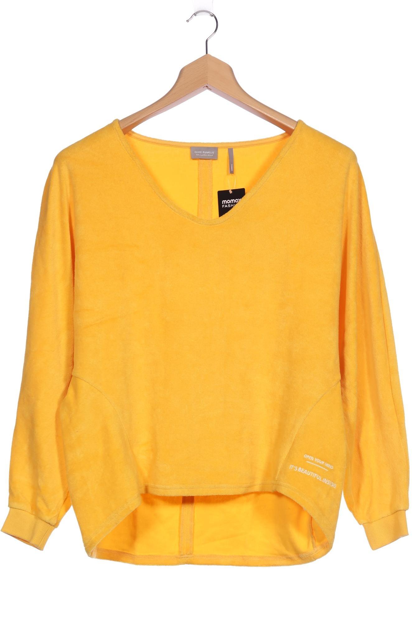 

ER Elias Rumelis Damen Sweatshirt, gelb, Gr. 34