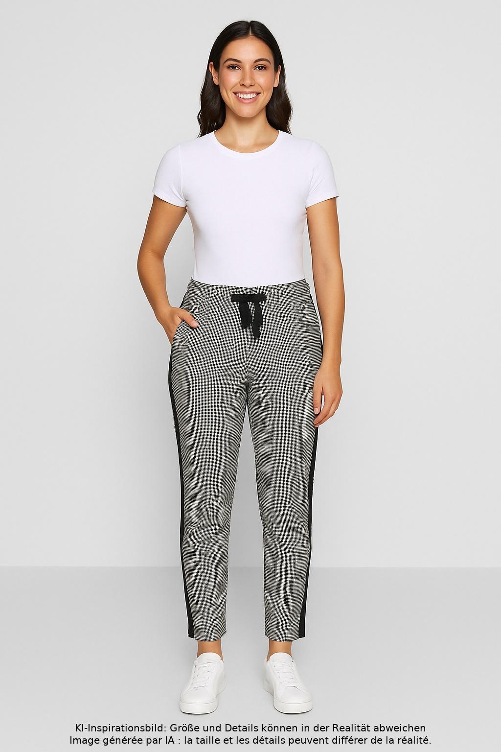 

ER Elias Rumelis Damen Stoffhose, beige, Gr. 0