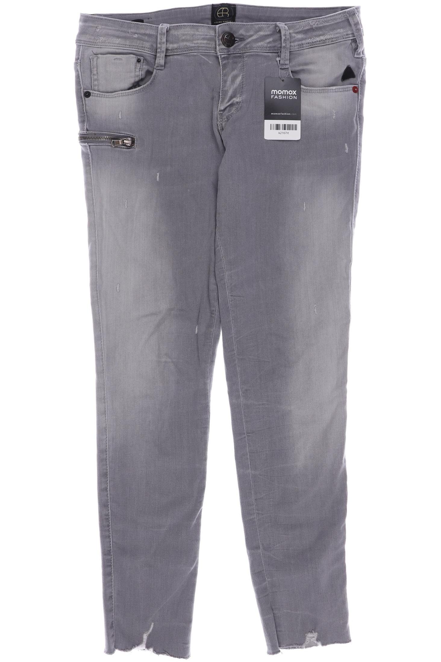 

ER ELIAS RUMELIS Damen Jeans, grau