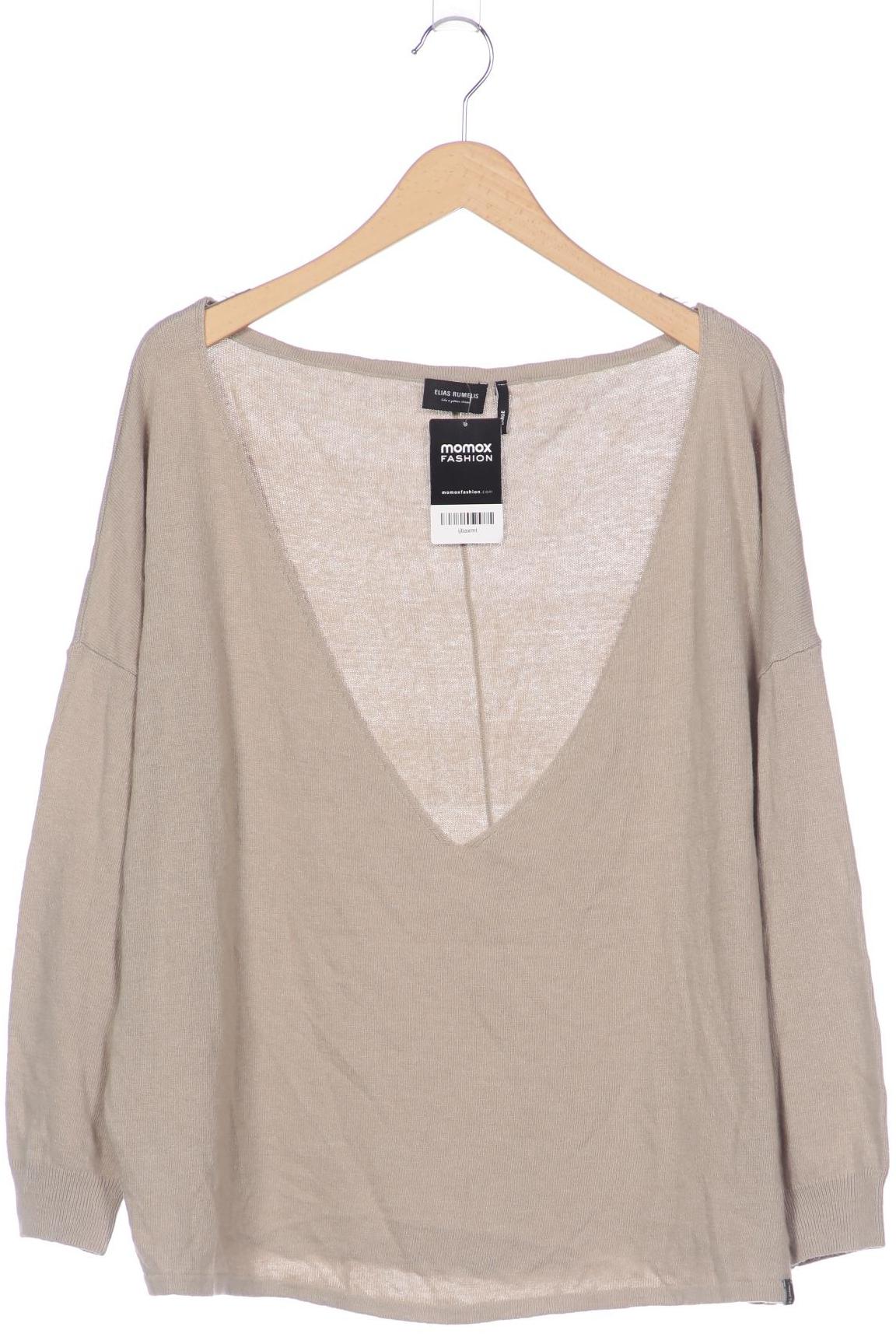 

ER Elias Rumelis Damen Pullover, beige, Gr. 42