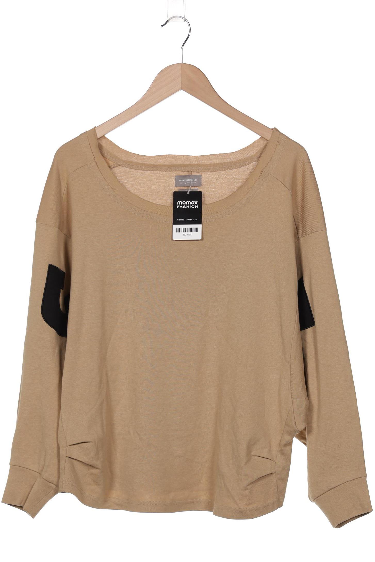 

ER Elias Rumelis Damen Langarmshirt, beige, Gr. 36