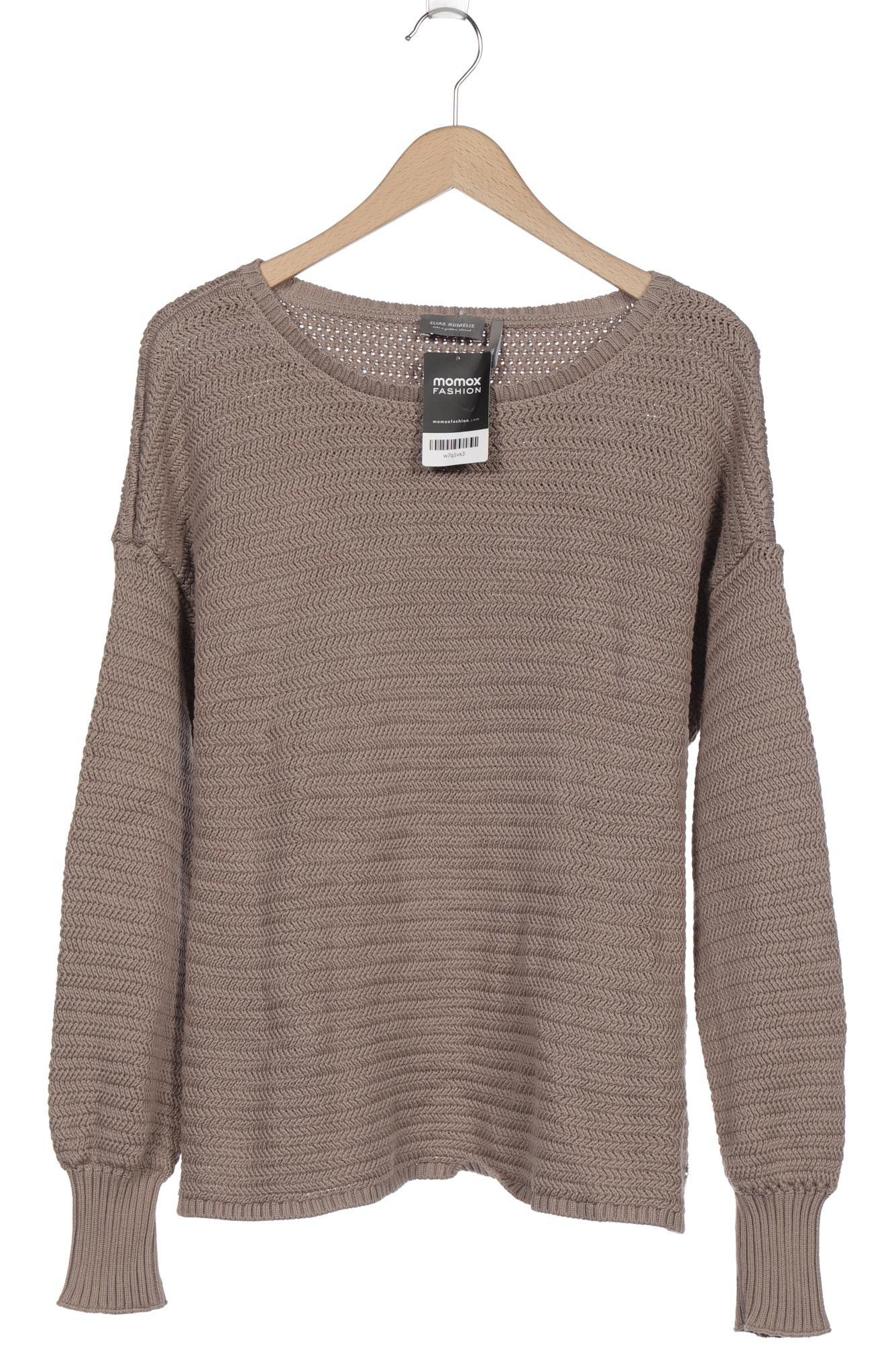 

ER Elias Rumelis Damen Pullover, braun, Gr. 34