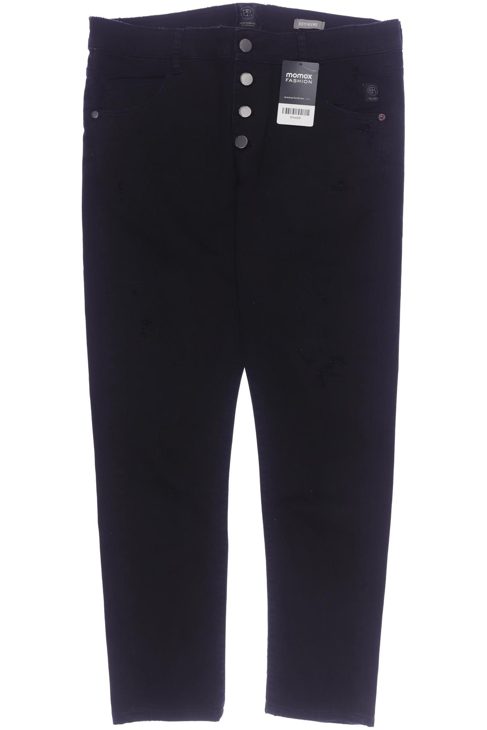 

ER Elias Rumelis Damen Jeans, schwarz, Gr. 30
