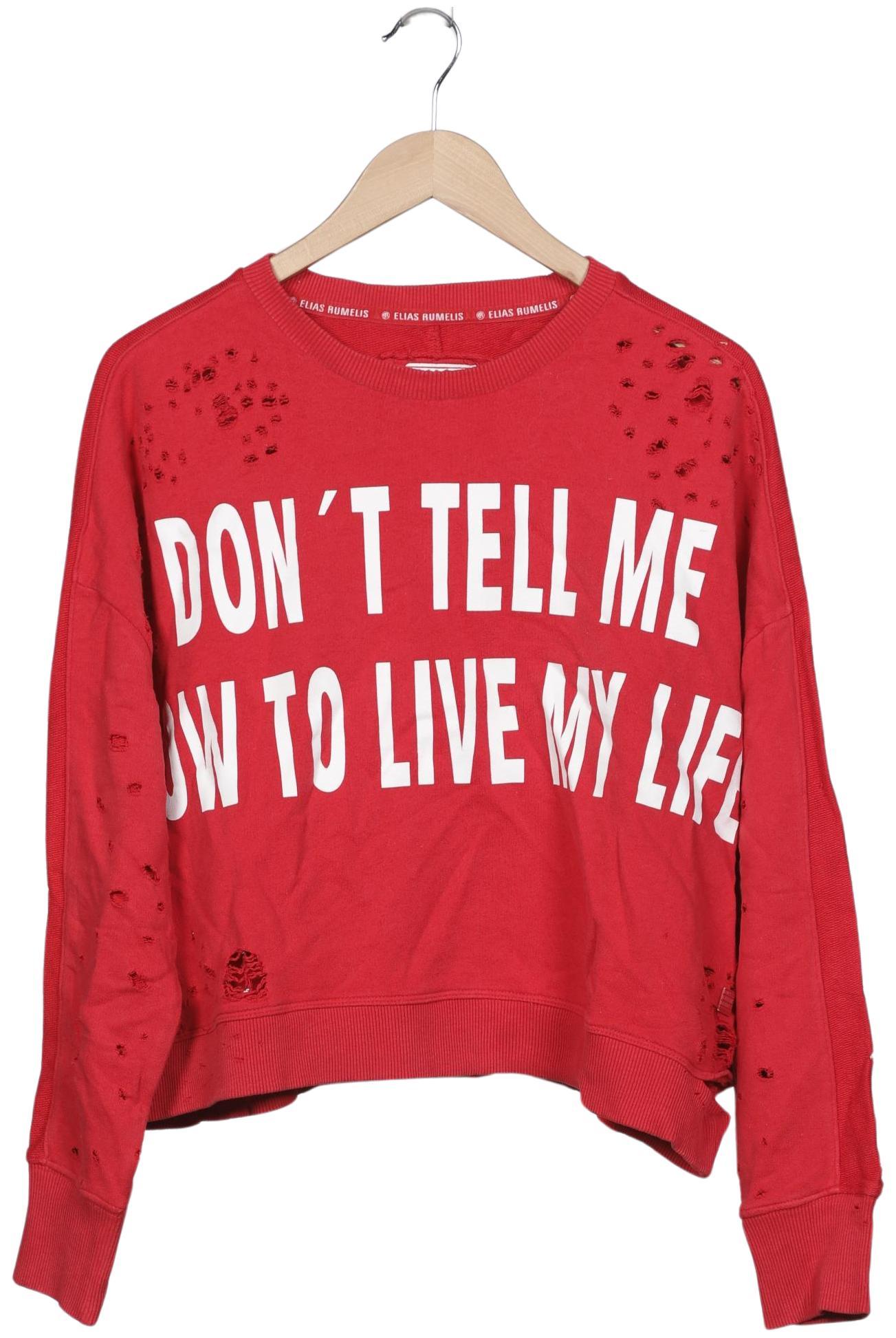 

ER Elias Rumelis Damen Sweatshirt, rot, Gr. 34