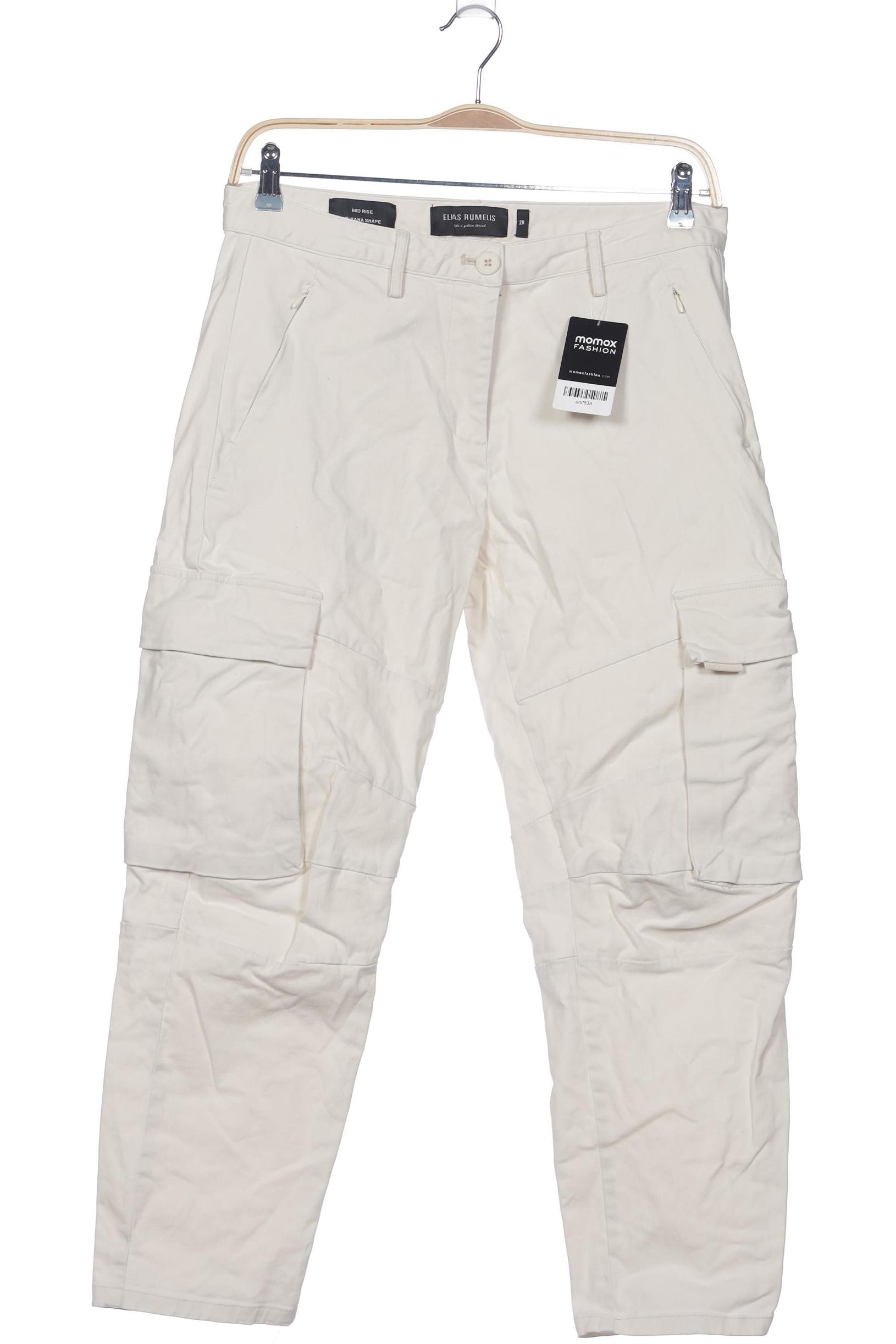 Thumbnail - ER Elias Rumelis Damen Jeans, cremeweiß, Gr. 28