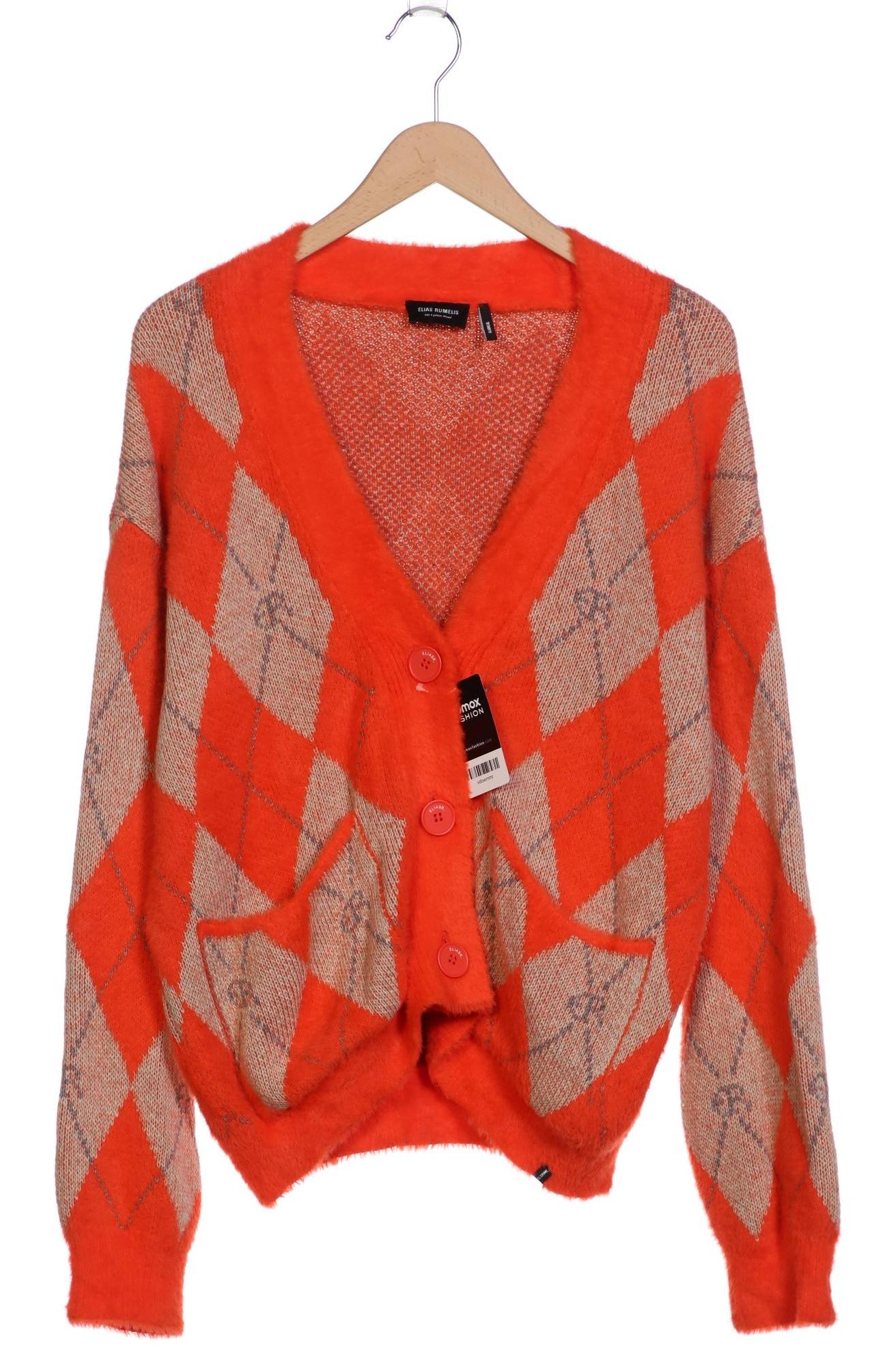 

ER Elias Rumelis Damen Strickjacke, orange, Gr. 44