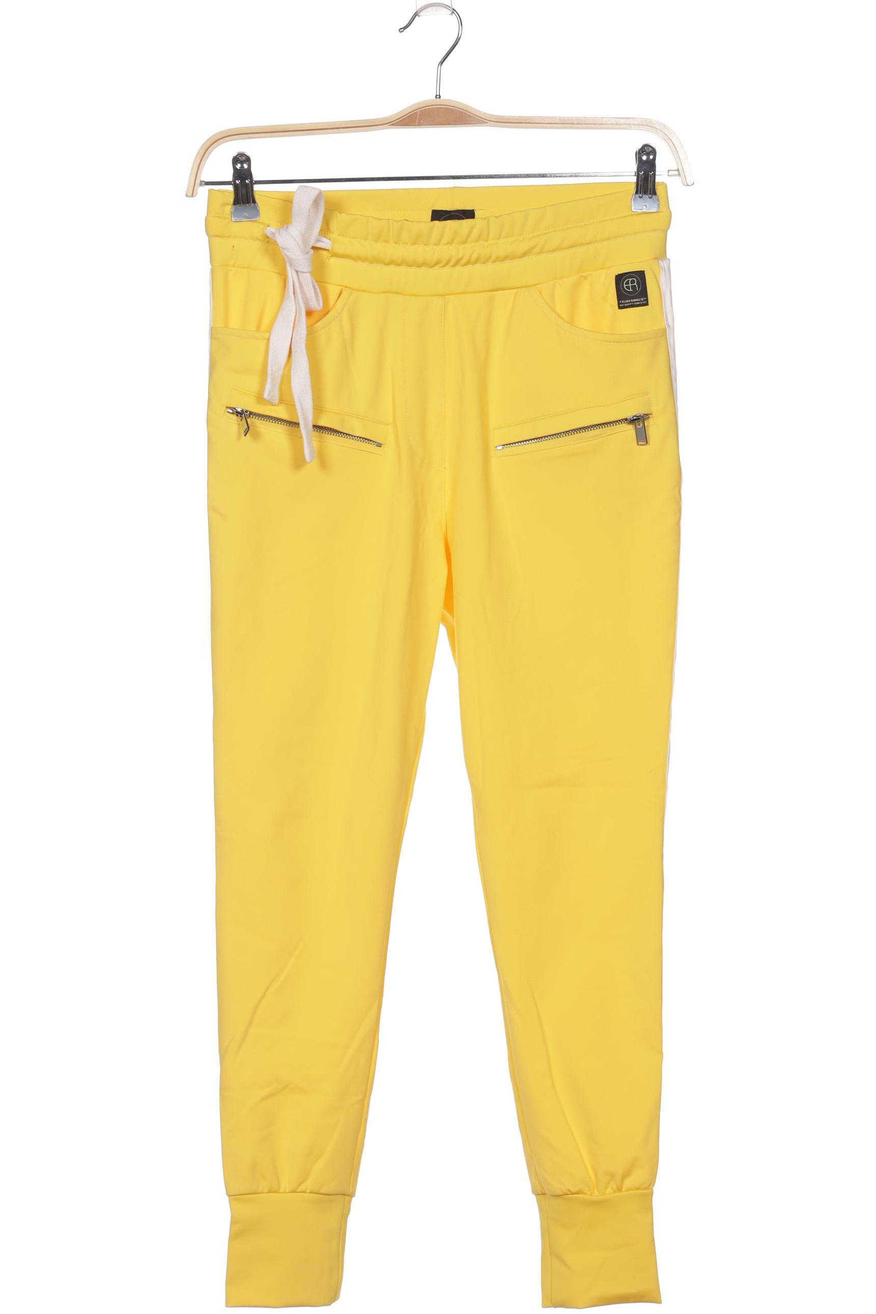 

ER Elias Rumelis Damen Stoffhose, gelb, Gr. 0