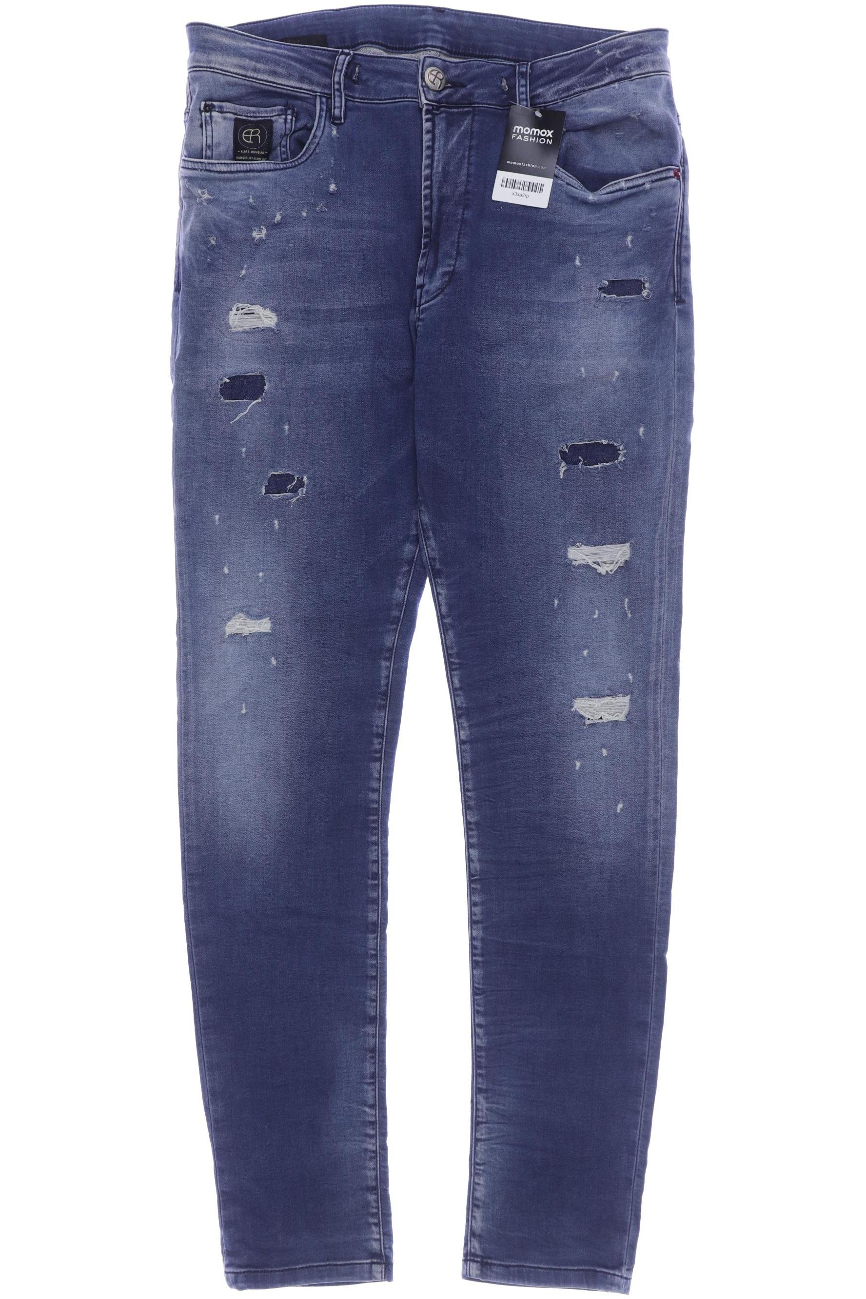 

ER ELIAS RUMELIS Herren Jeans, blau