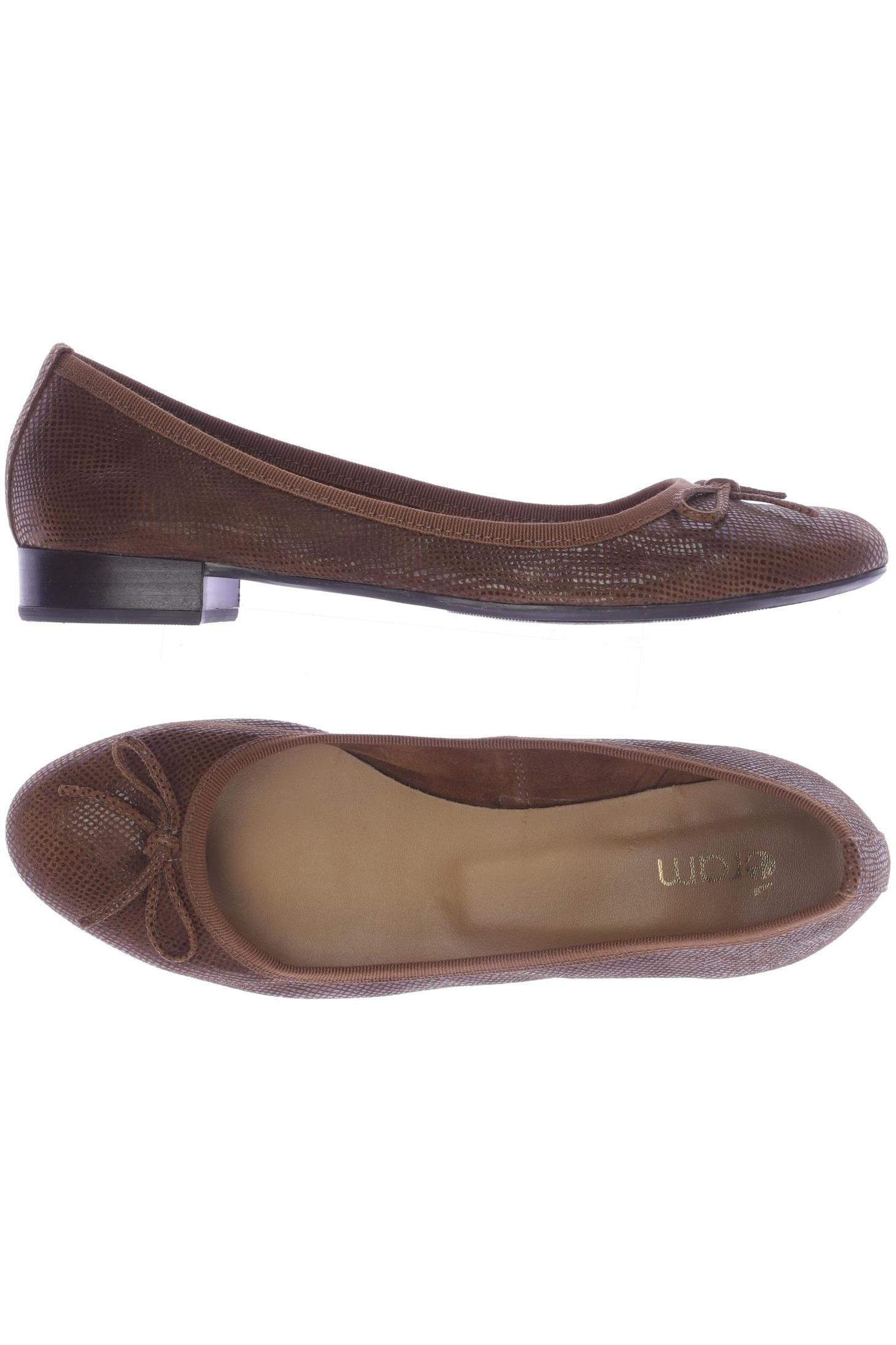 

ERAM Damen Ballerinas, braun