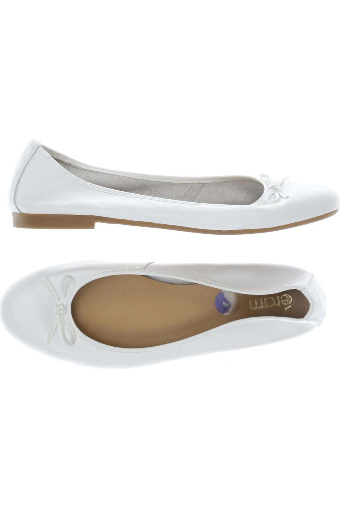 

Eram Damen Ballerinas, weiß, Gr. 40