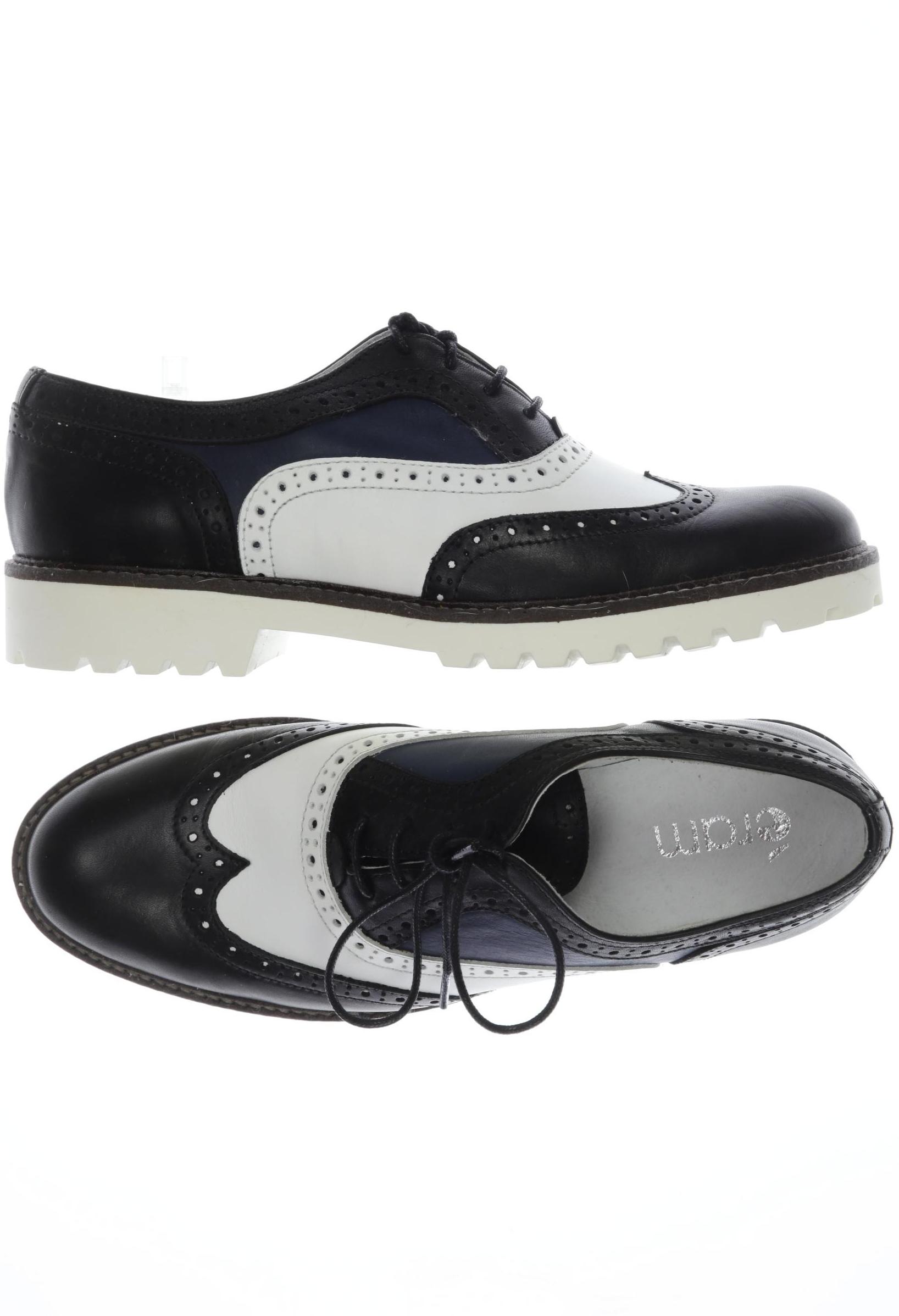 

Eram Damen Halbschuh, schwarz, Gr. 37