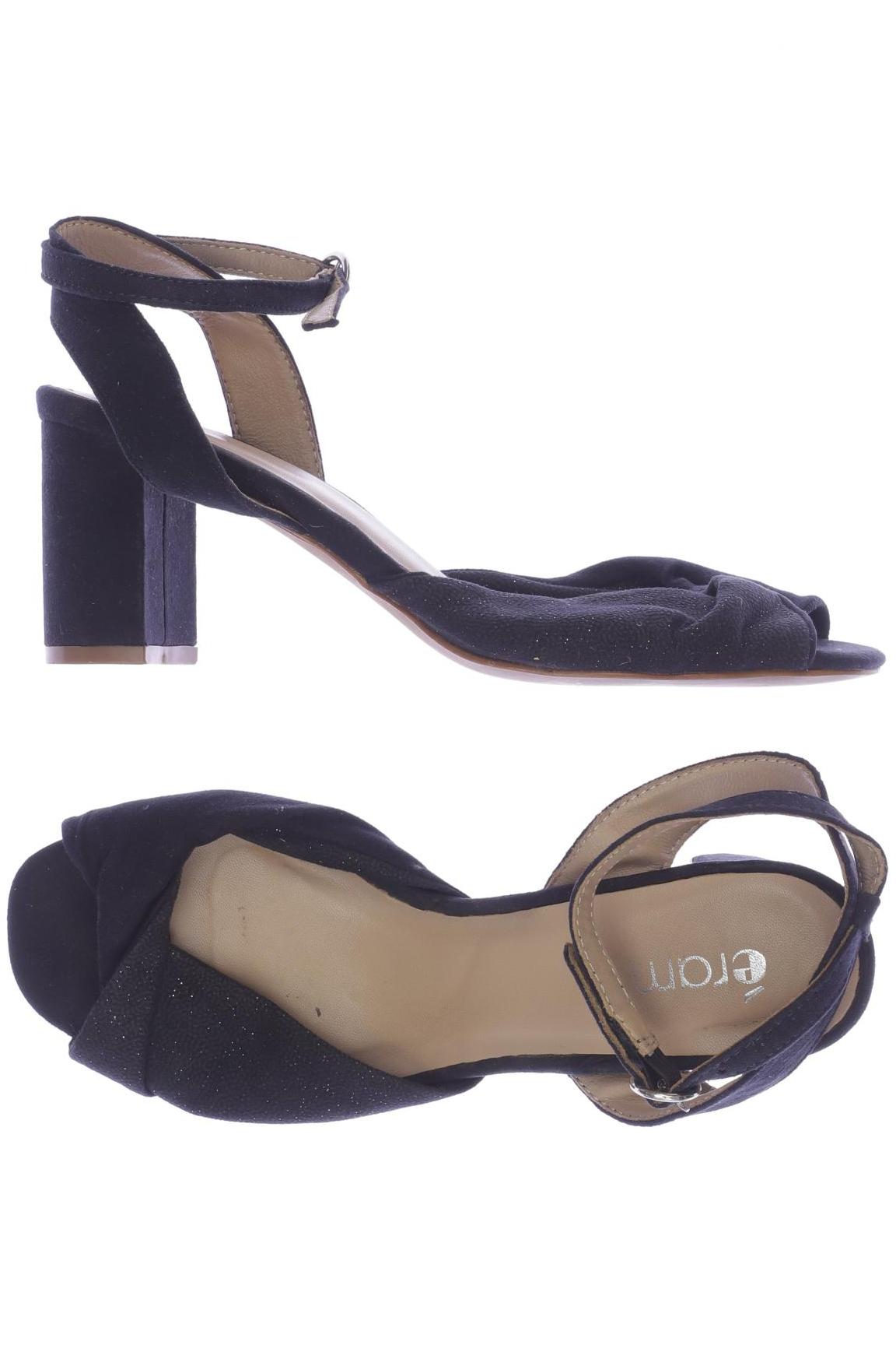 

Eram Damen Sandale, schwarz, Gr. 37