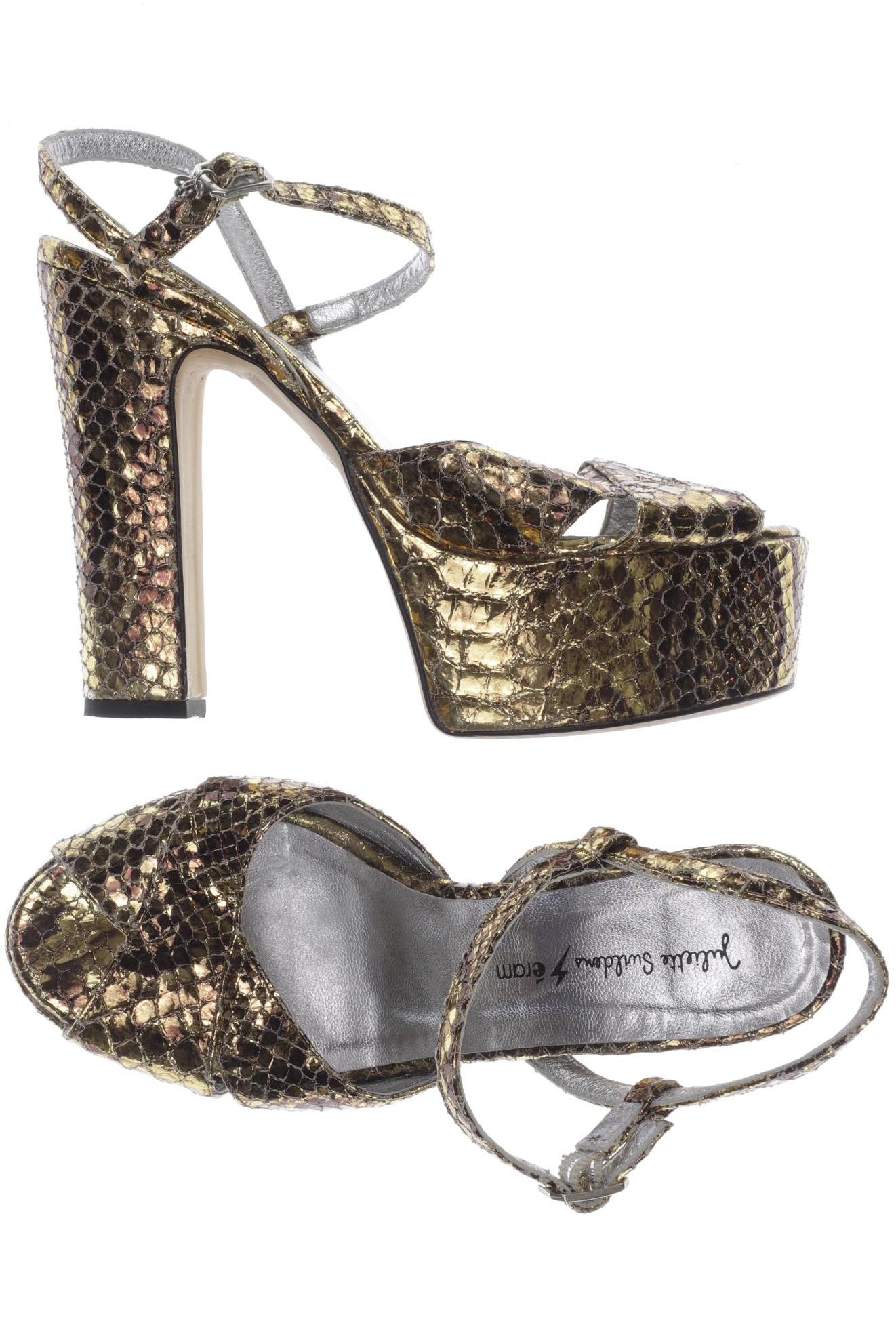 

Eram Damen Sandale, gold, Gr. 37