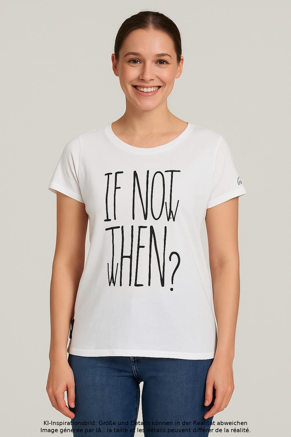 

Erdbär Damen T-Shirt, weiß, Gr. 38