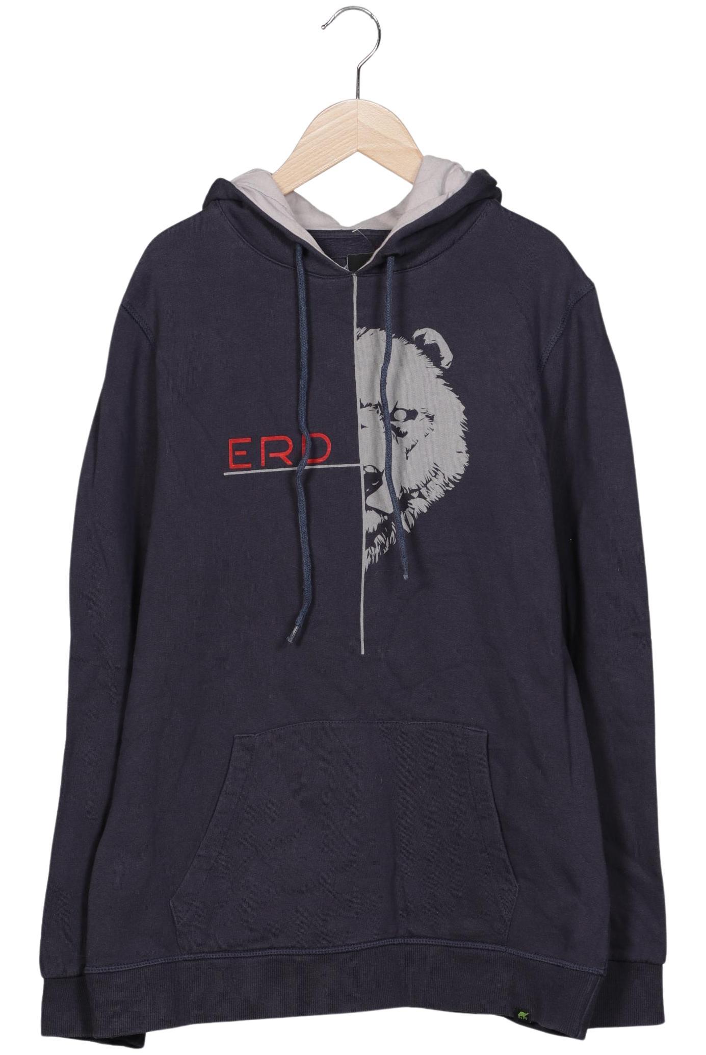 

Erdbär Herren Kapuzenpullover, marineblau, Gr. 52