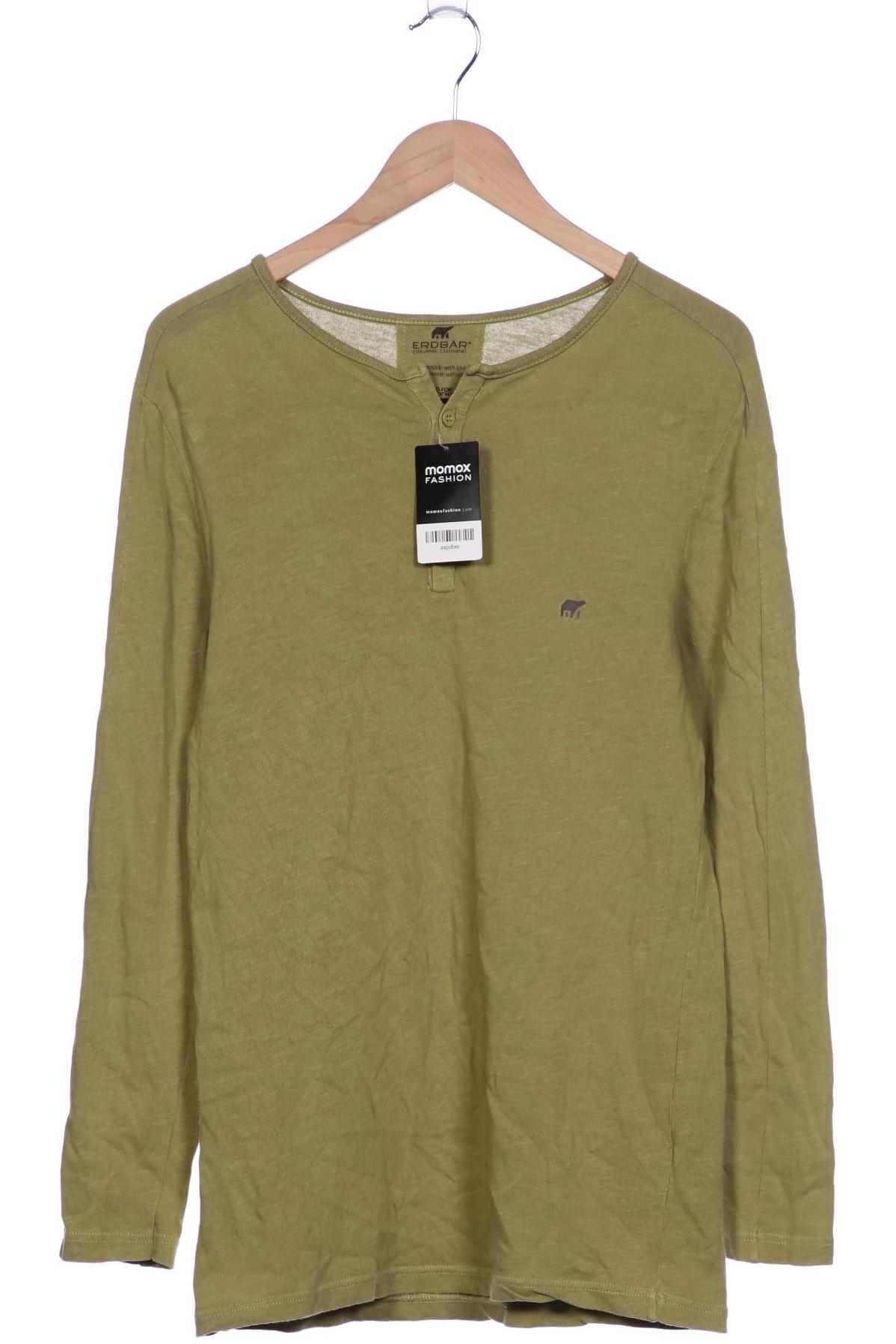 

Erdbär Herren Langarmshirt, grün, Gr. 48