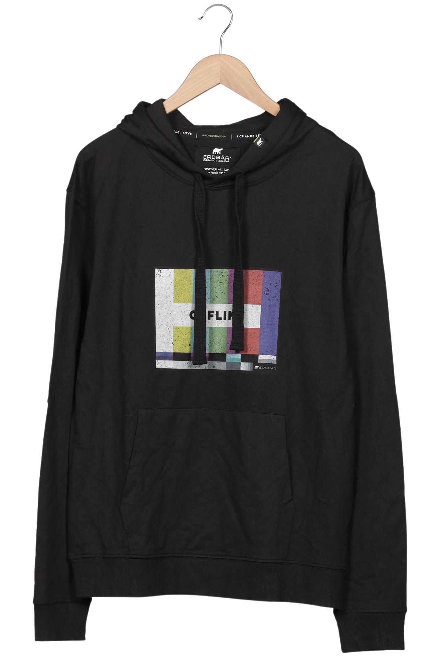 Thumbnail - Erdbär Herren Sweatshirt, schwarz, Gr. 52