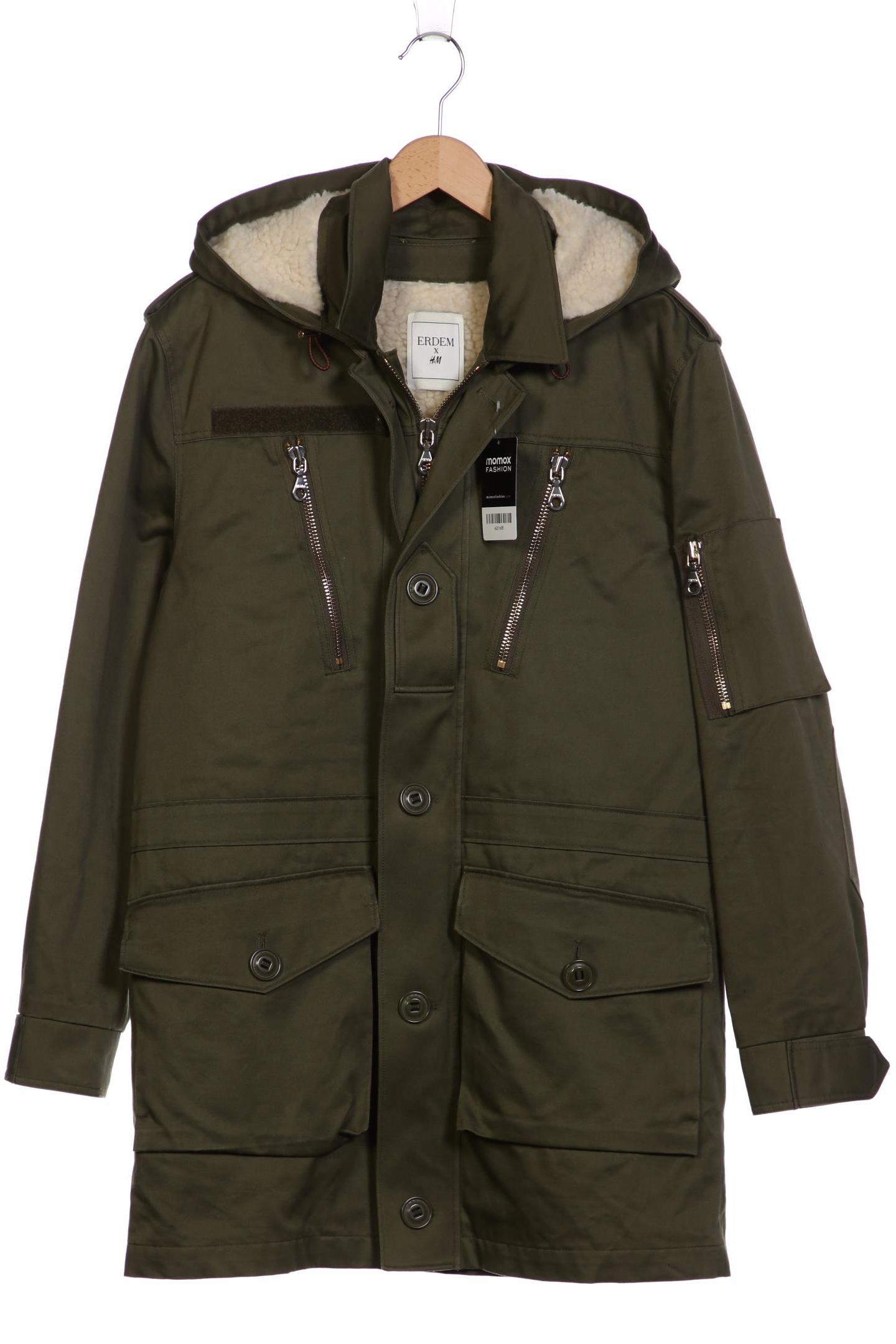 

Erdem x H&M Herren Mantel, grün, Gr. 48