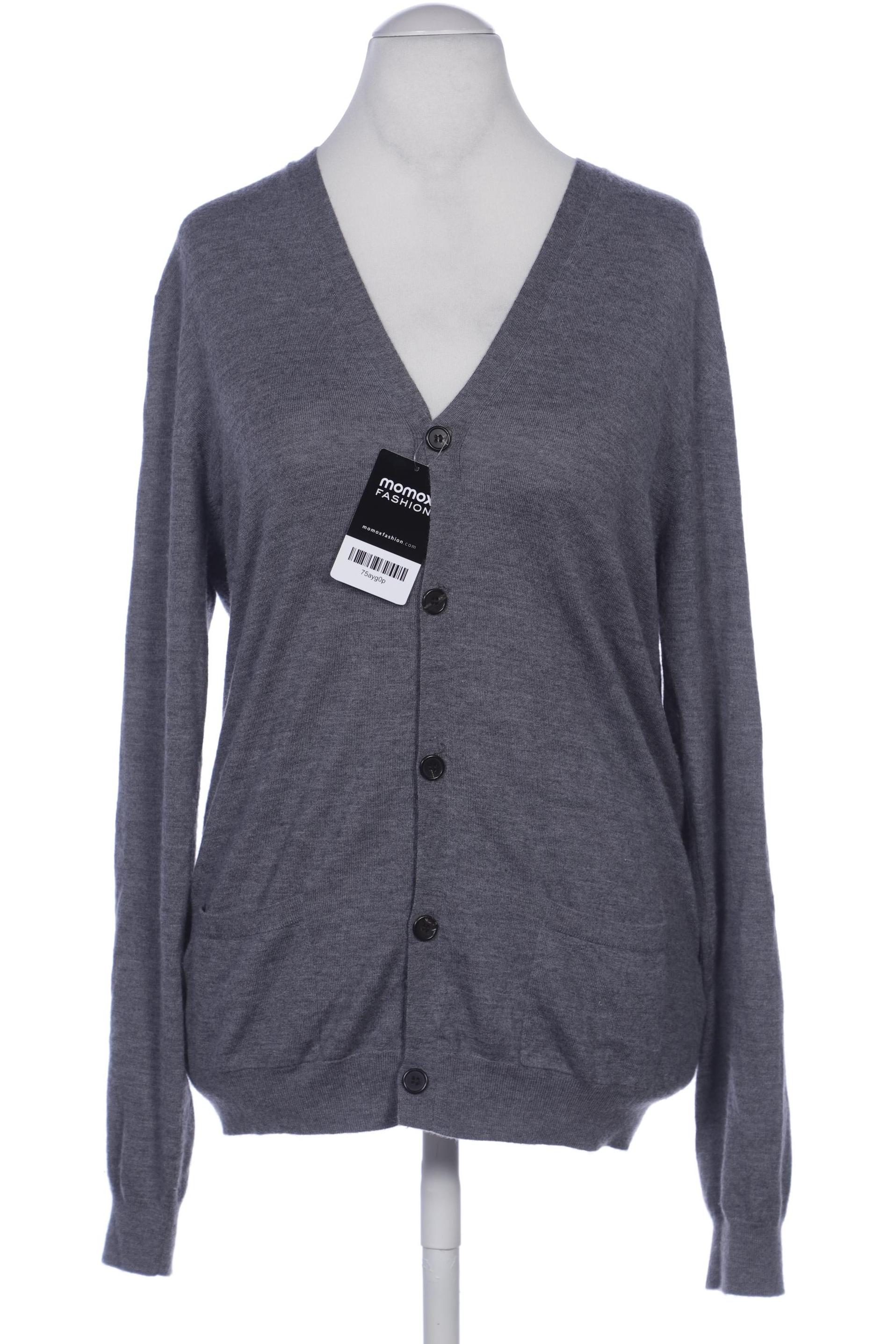 

Eric Bompard Damen Strickjacke, grau, Gr. 36