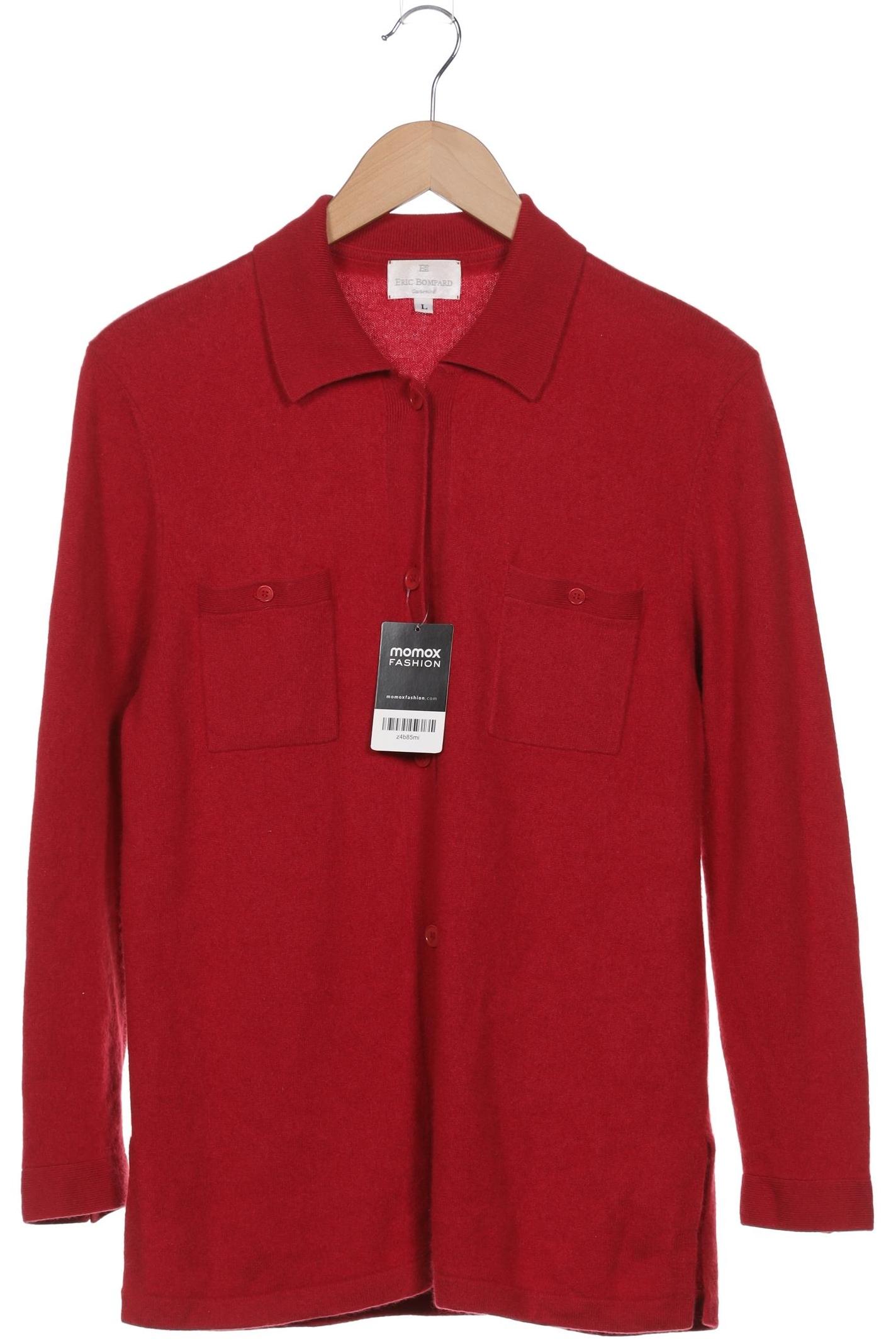 

Eric Bompard Damen Strickjacke, rot, Gr. 42