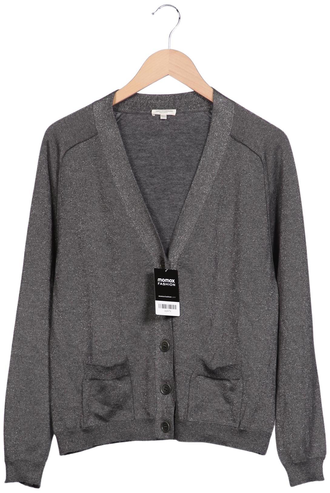 

Eric Bompard Damen Strickjacke, grau, Gr. 42