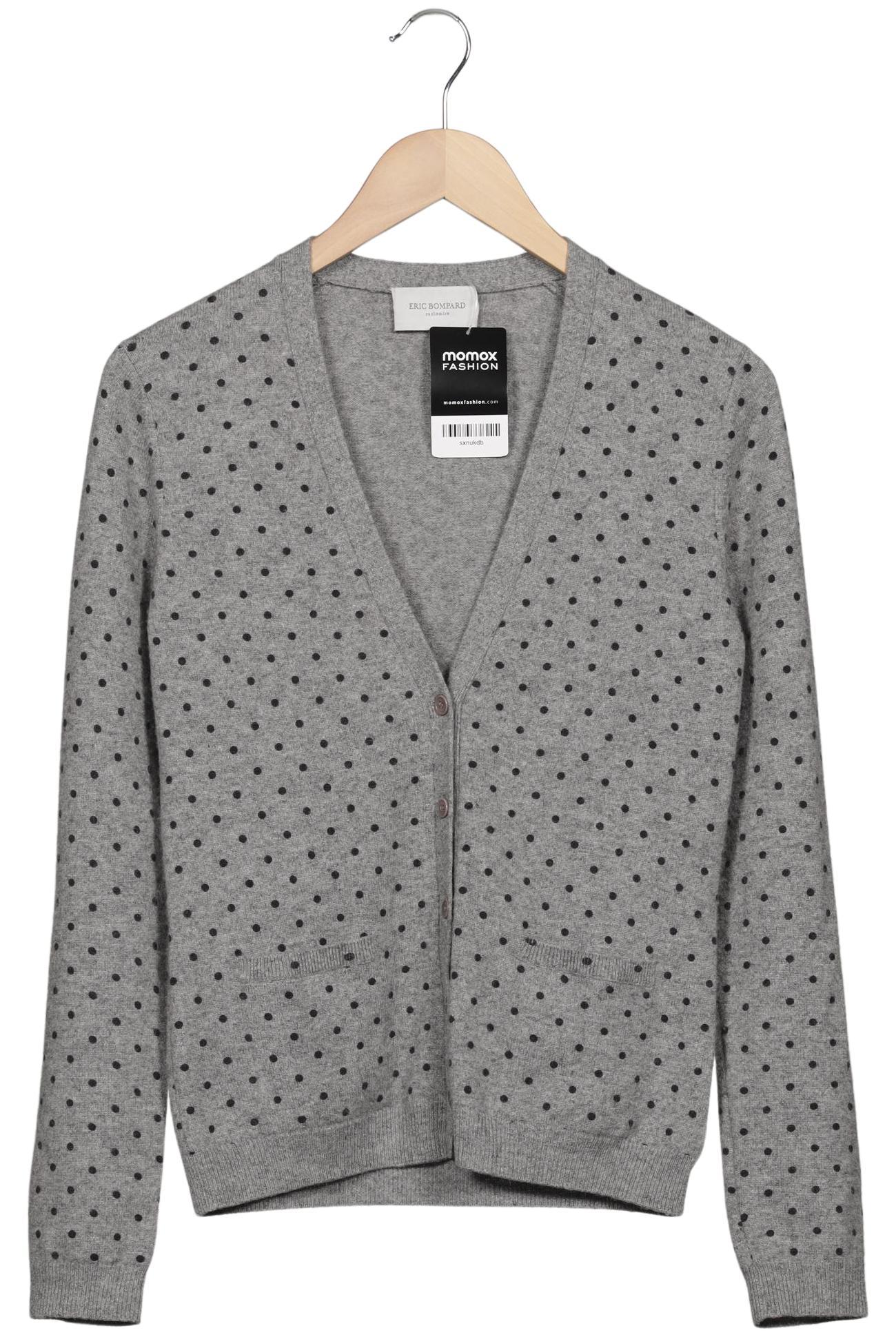

Eric Bompard Damen Strickjacke, grau, Gr. 36