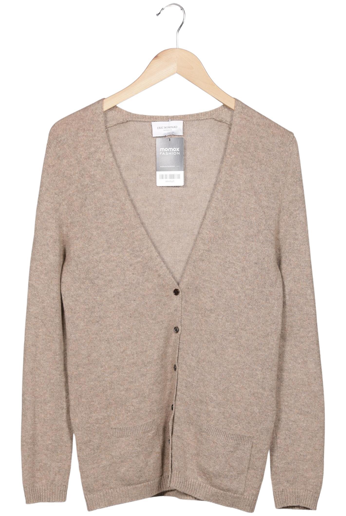 

Eric Bompard Damen Strickjacke, beige, Gr. 38
