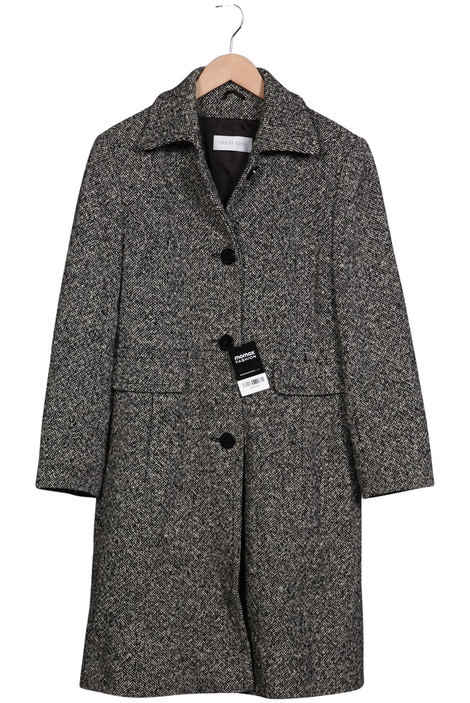 

Erich Fend Damen Mantel, grau, Gr. 38