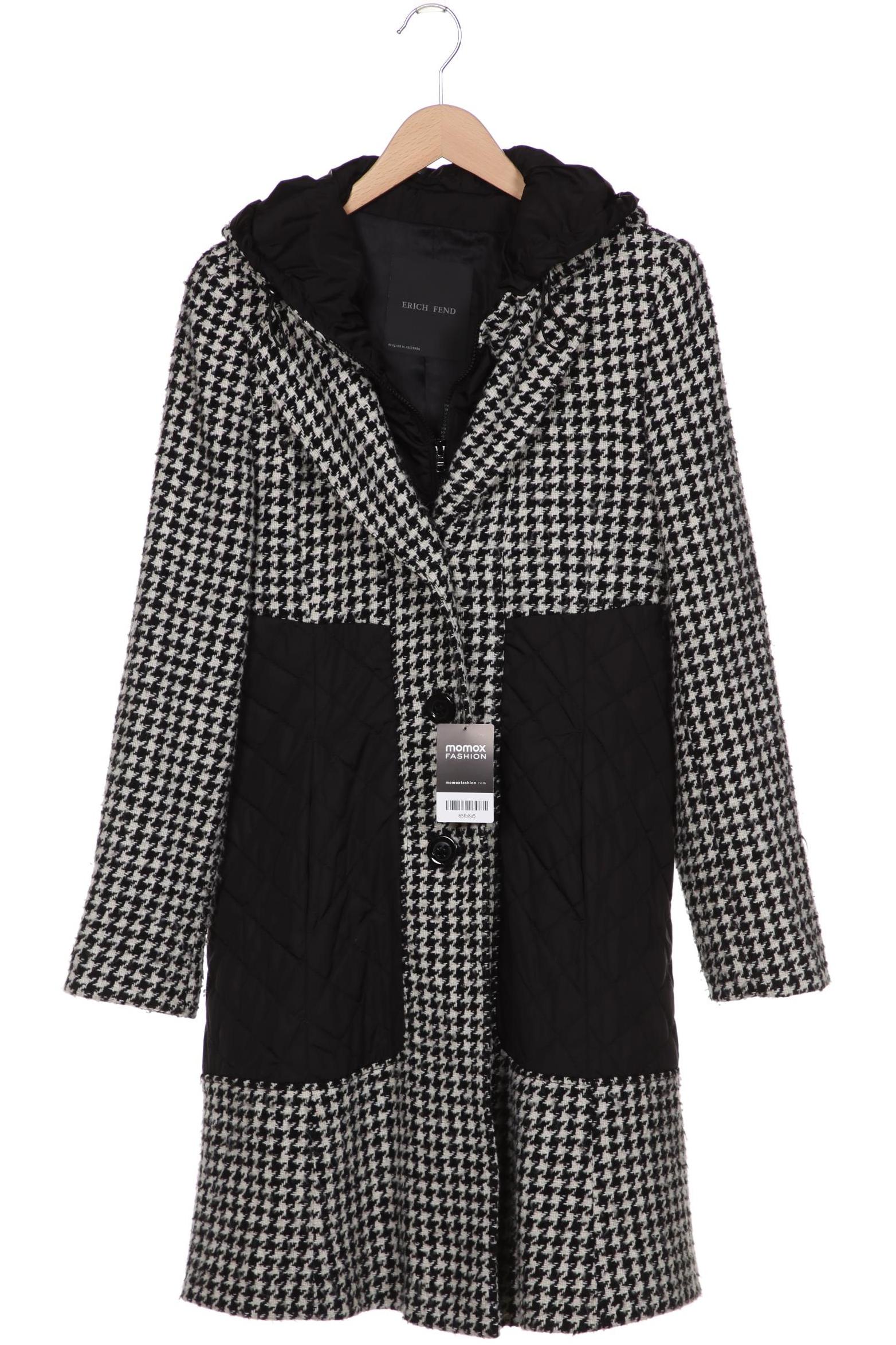 

Erich Fend Damen Mantel, schwarz, Gr. 40