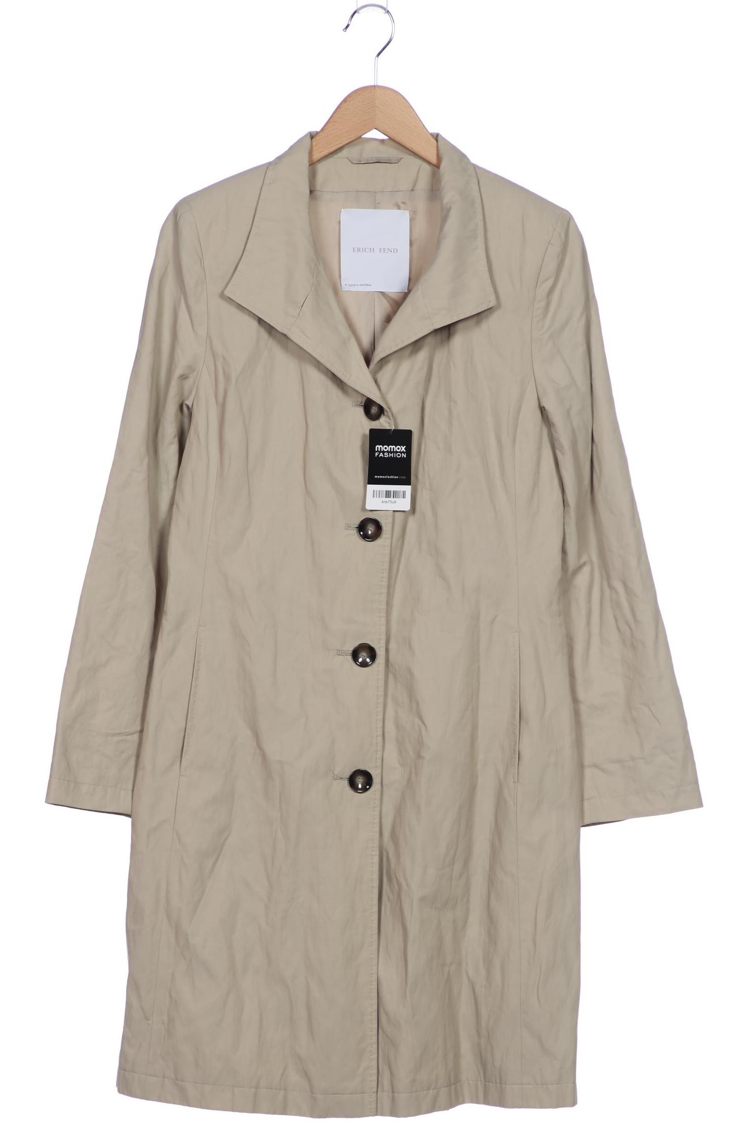 

Erich Fend Damen Mantel, beige, Gr. 38