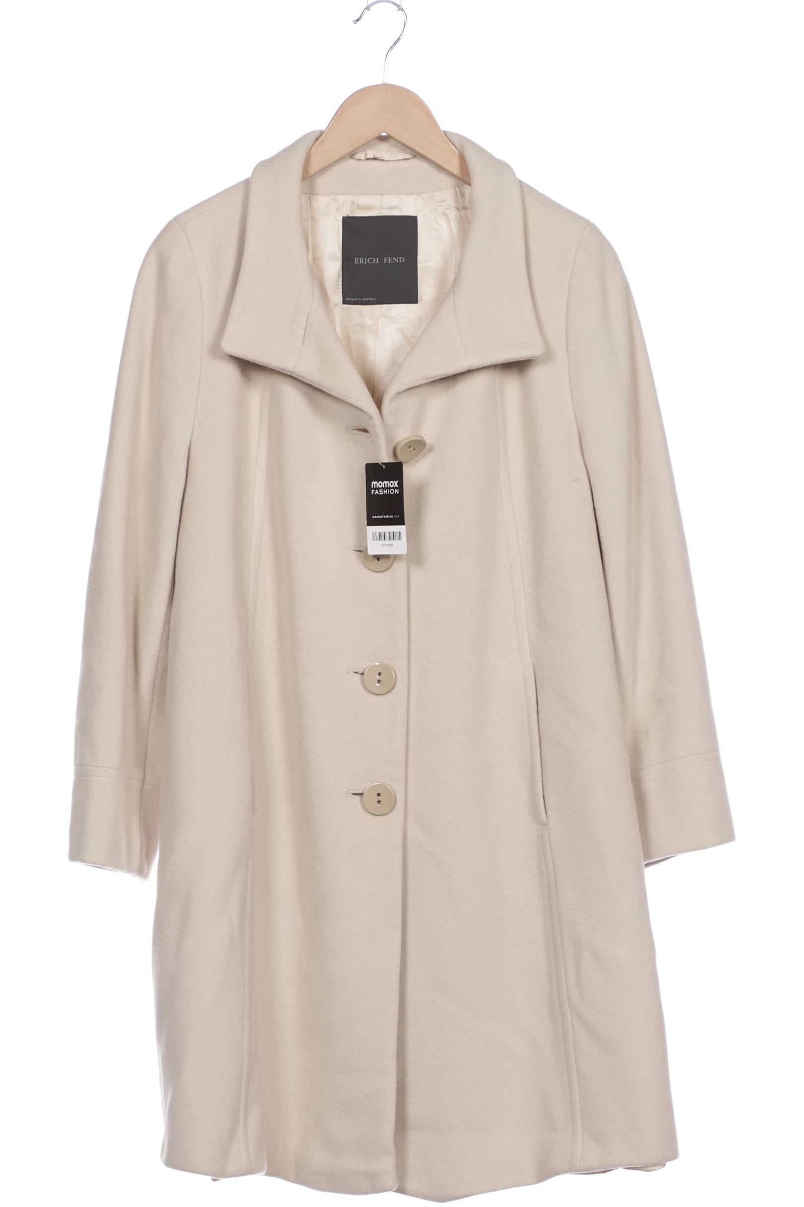 

Erich Fend Damen Mantel, beige, Gr. 38