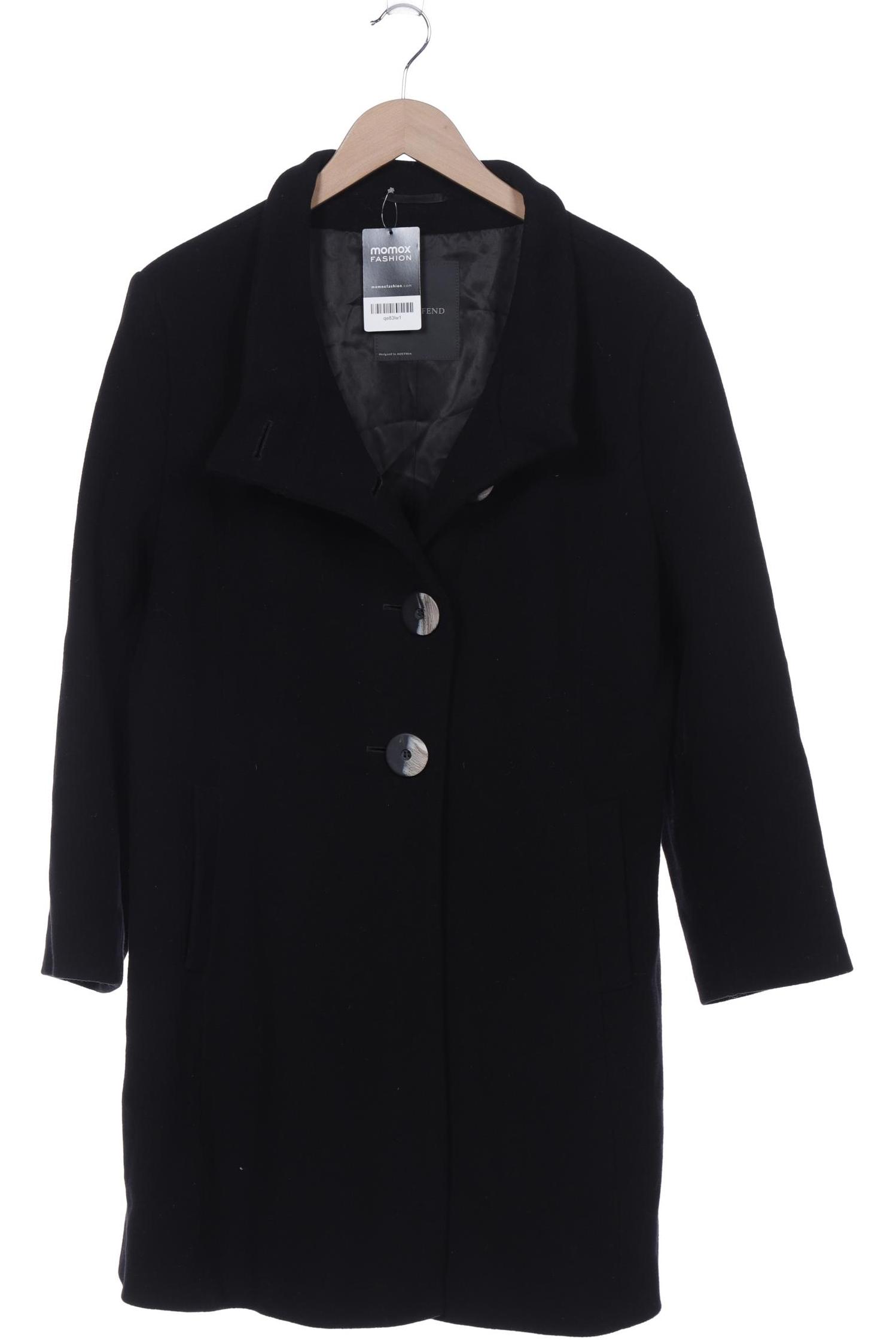 

Erich Fend Damen Mantel, schwarz, Gr. 48