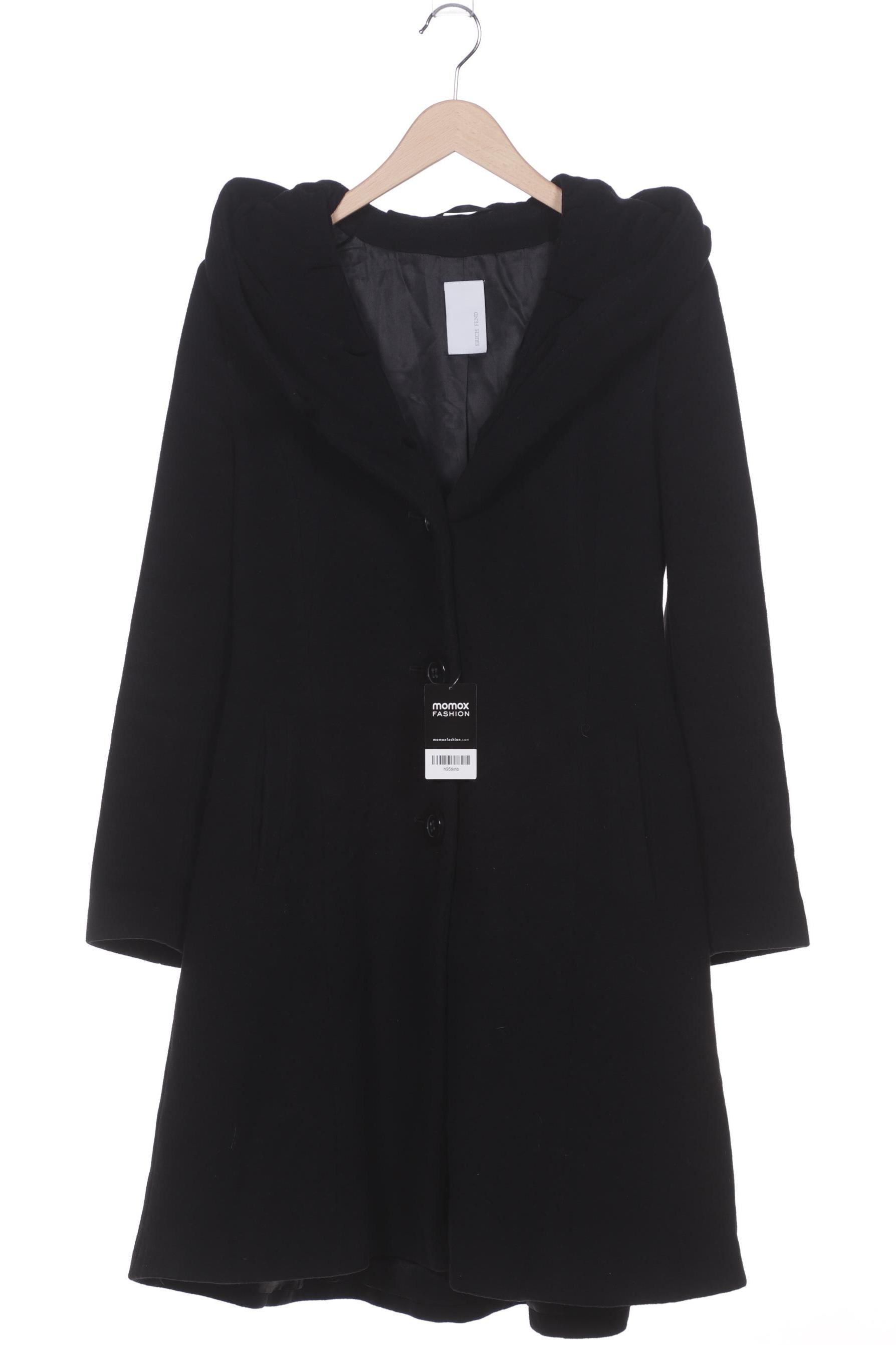 

Erich Fend Damen Mantel, schwarz, Gr. 38