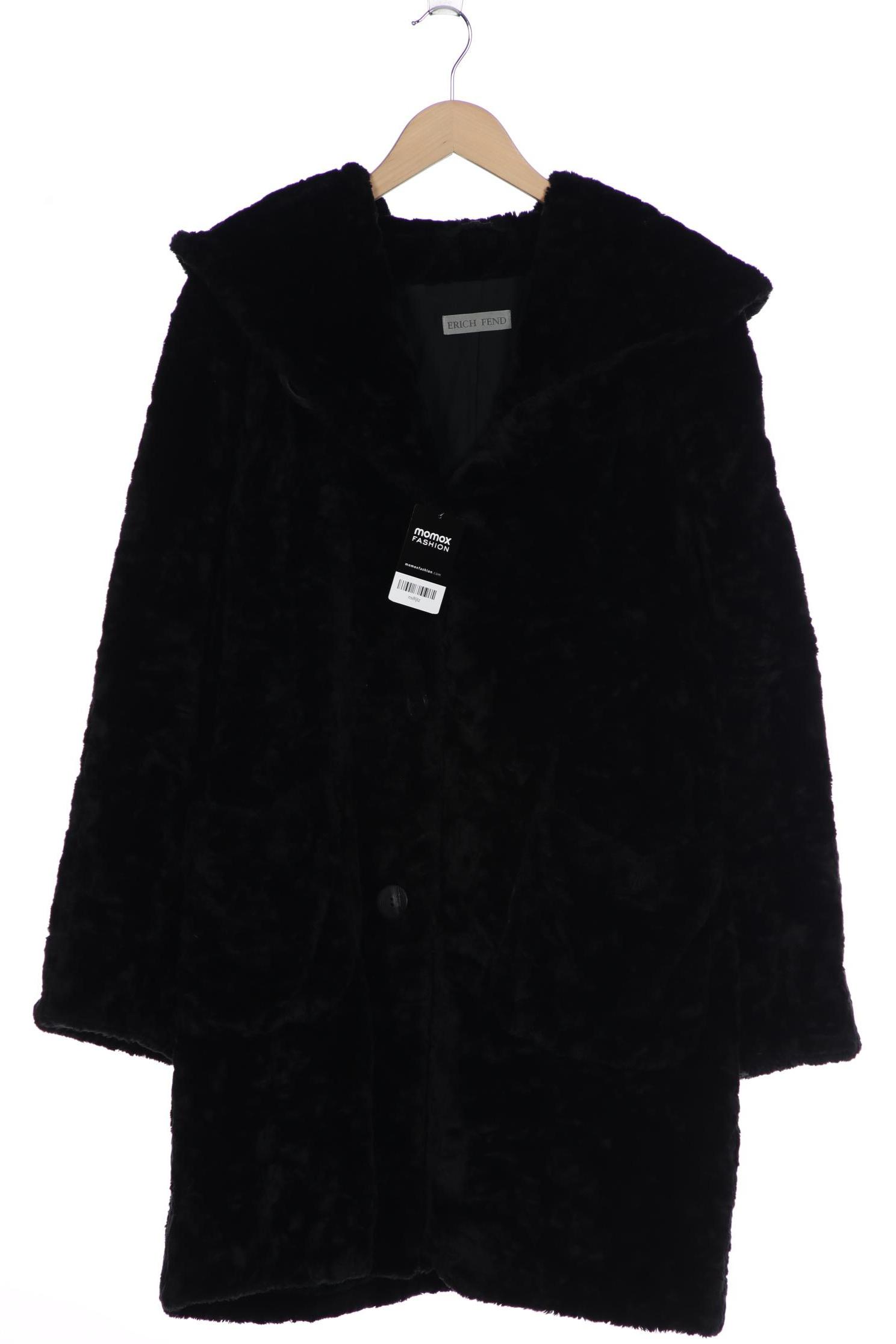 

Erich Fend Damen Mantel, schwarz, Gr. 42