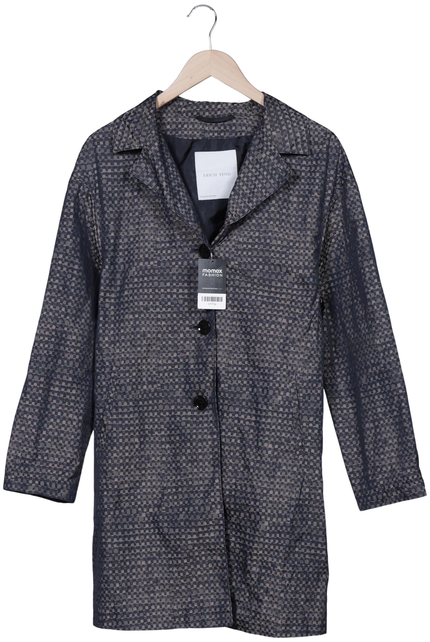 

Erich Fend Damen Mantel, marineblau, Gr. 42