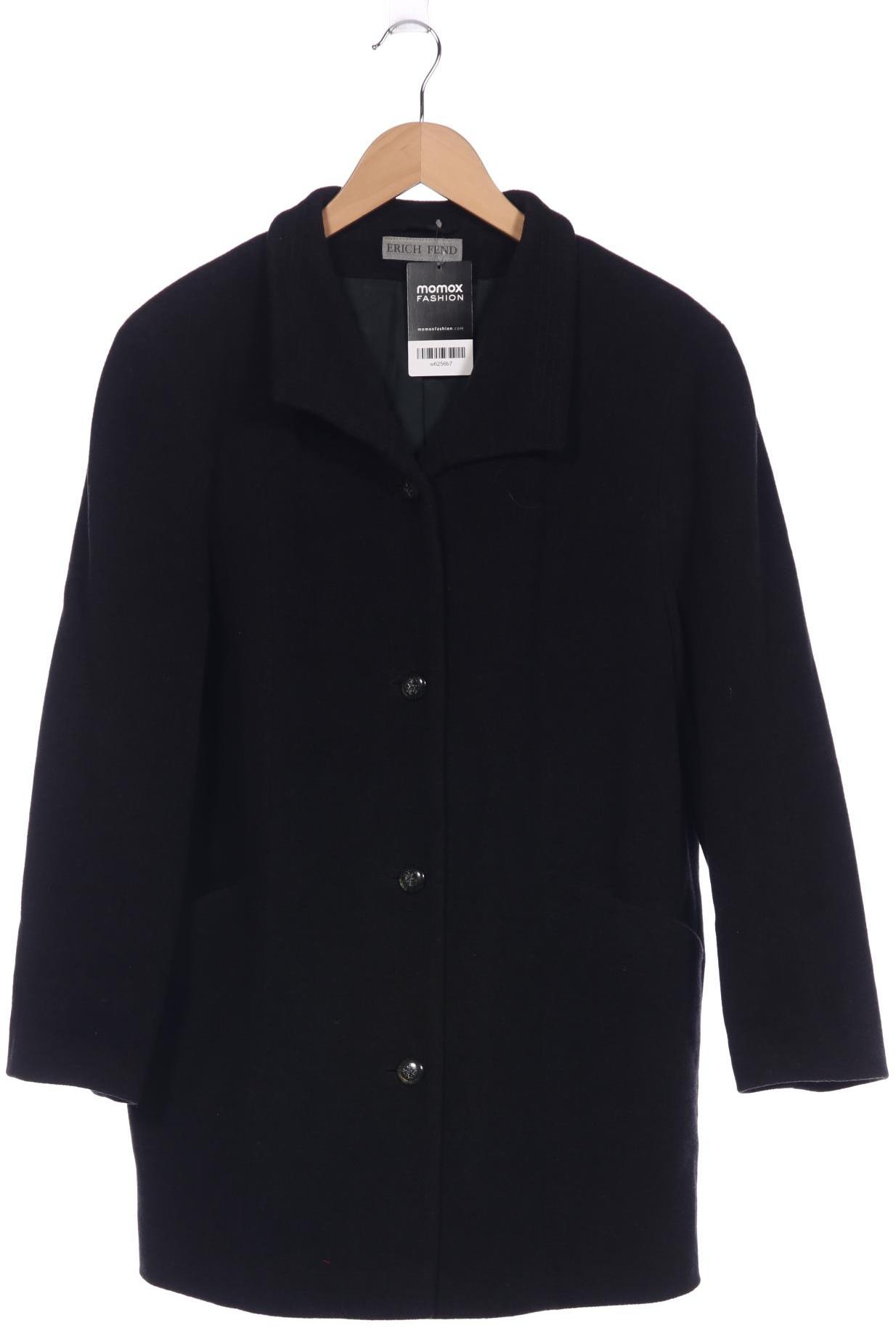 

Erich Fend Damen Mantel, schwarz, Gr. 21