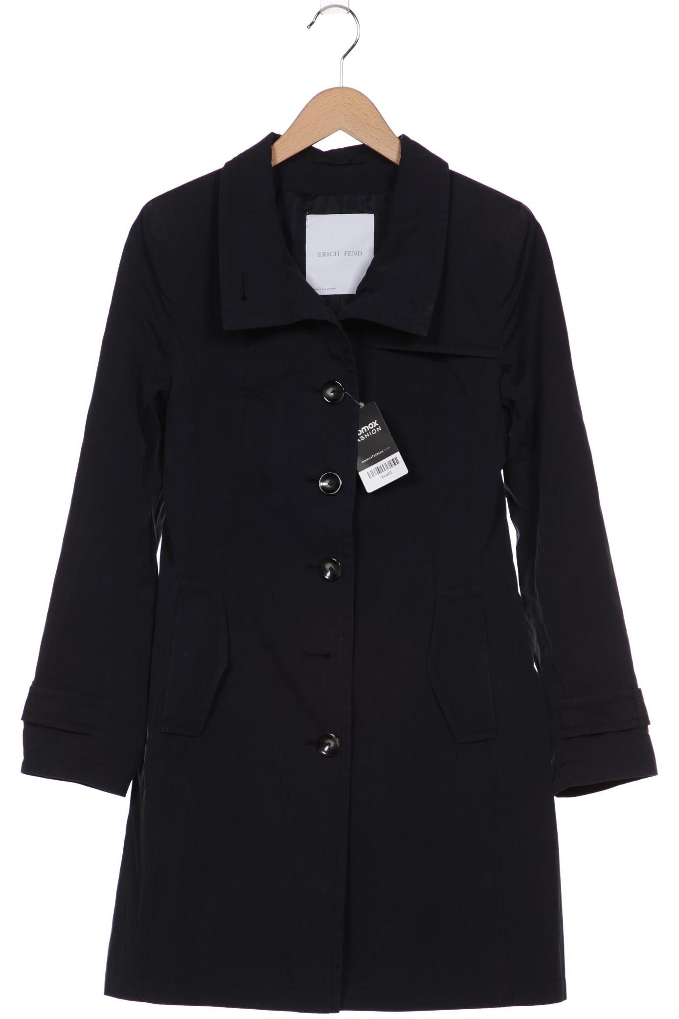 

ERICH FEND Damen Mantel, marineblau