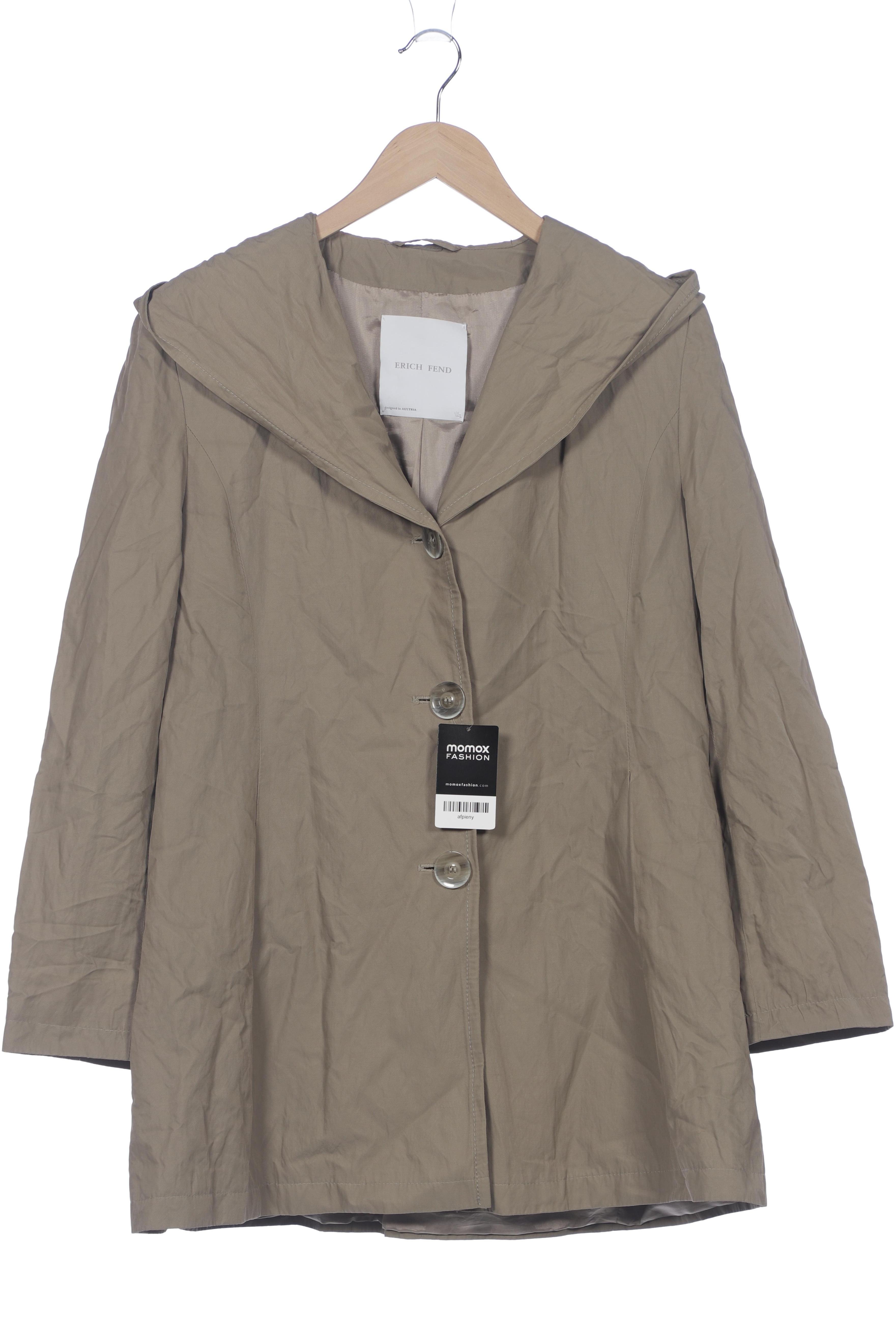 

Erich Fend Damen Mantel, grün, Gr. 42