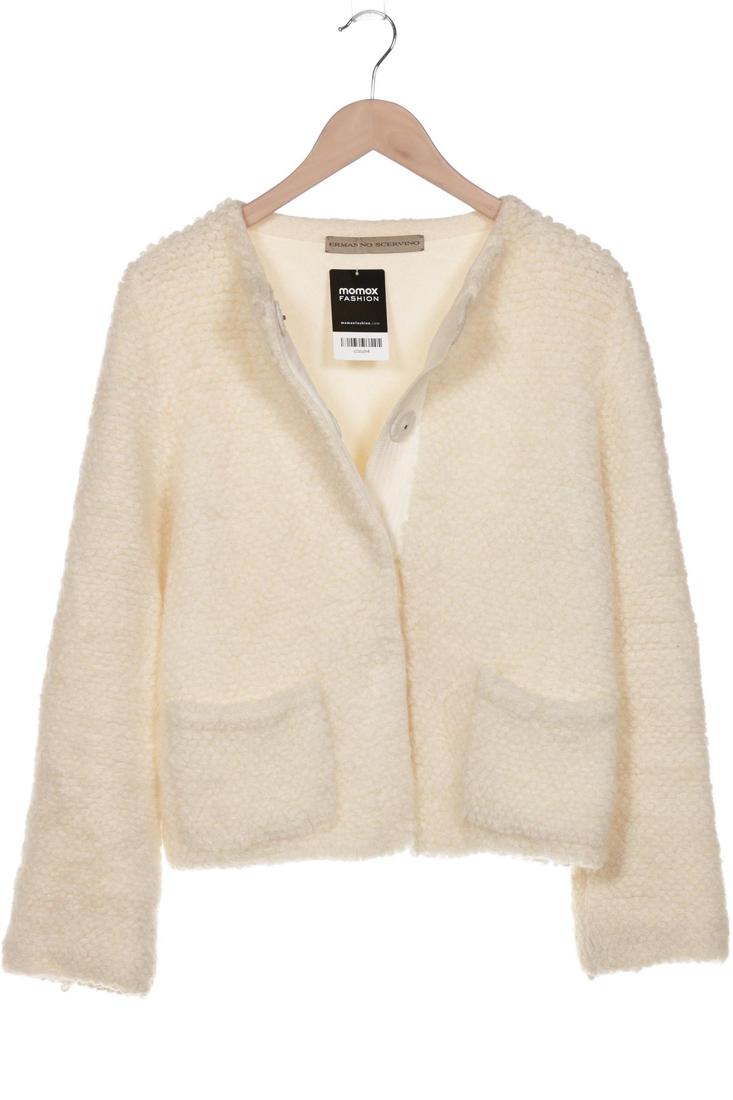 

Ermanno Scervino Damen Jacke, cremeweiß, Gr. 44