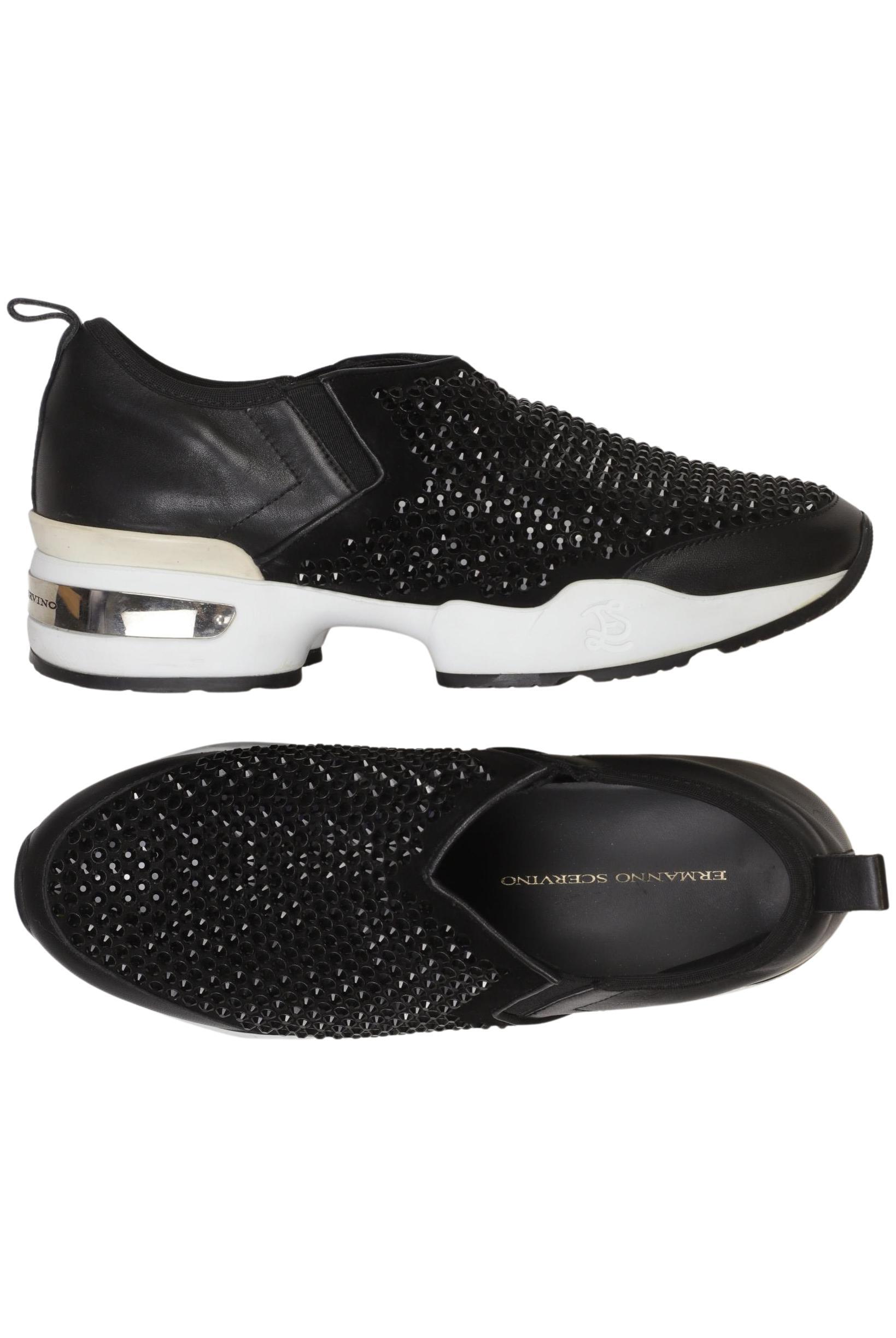 

Ermanno Scervino Damen Halbschuh, schwarz, Gr. 38.5