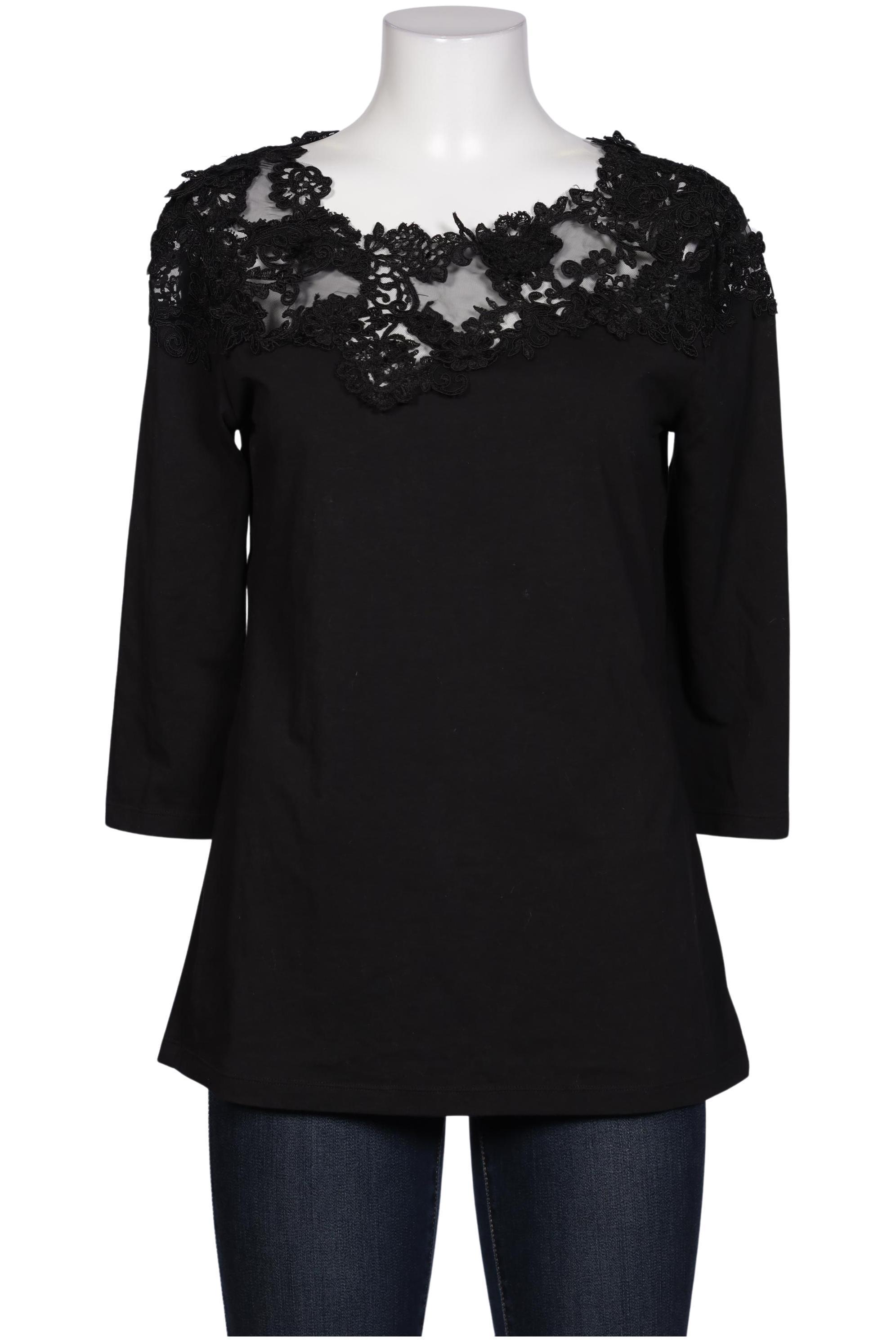 

Ermanno Scervino Damen Bluse, schwarz, Gr. 46