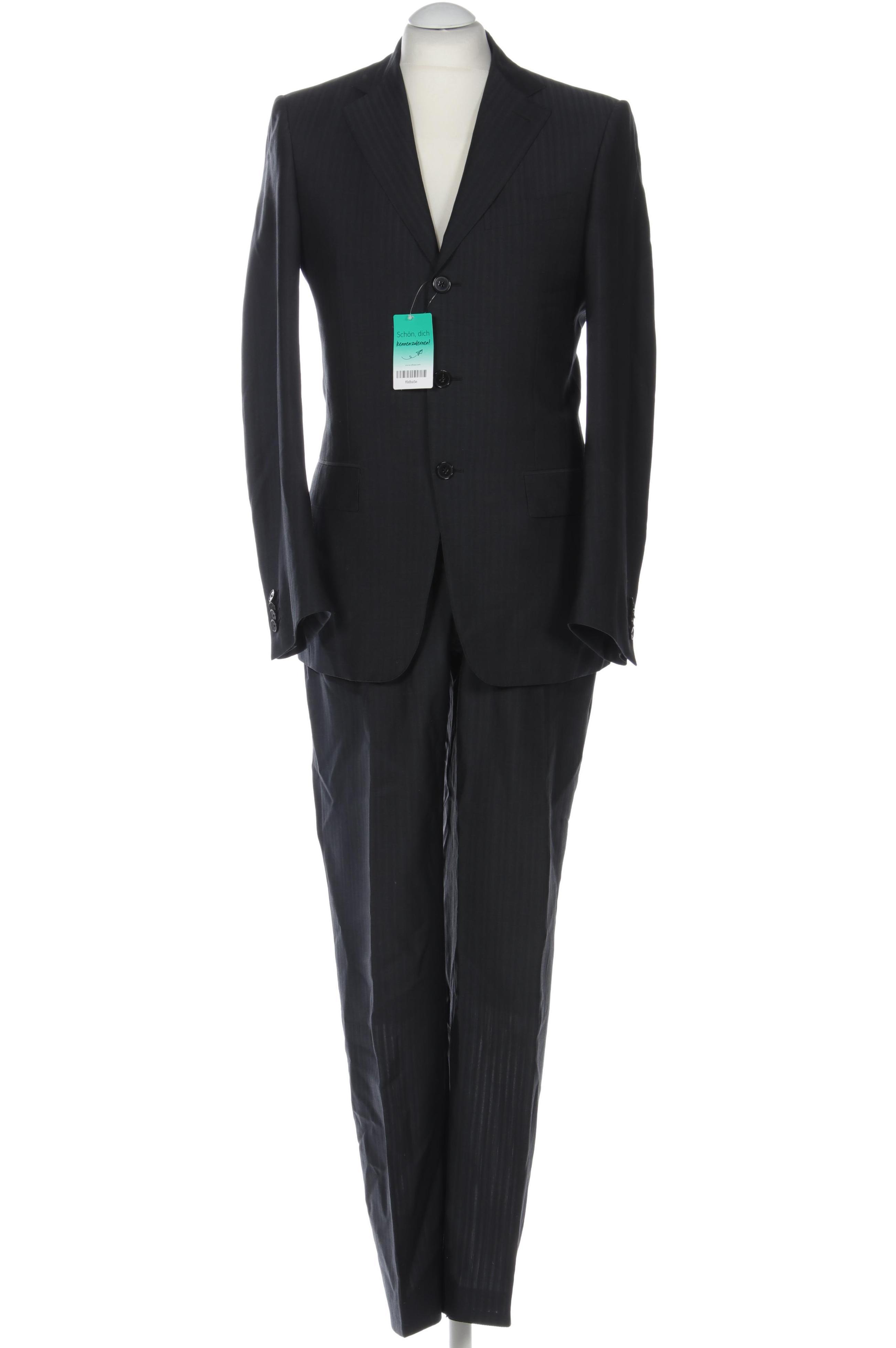 

Ermenegildo Zegna Herren Anzug, schwarz, Gr. 46