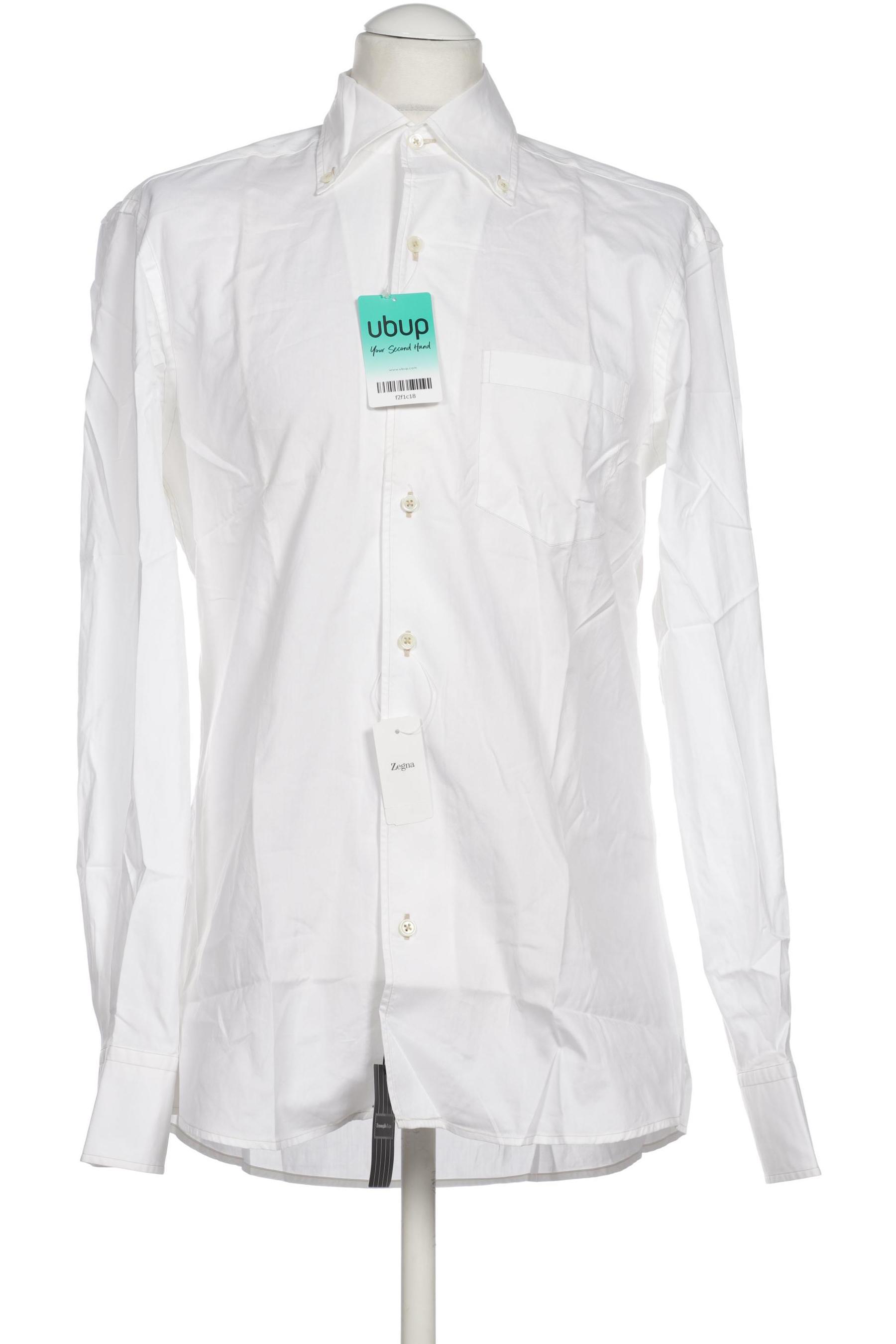 

Ermenegildo Zegna Herren Hemd, weiß, Gr.