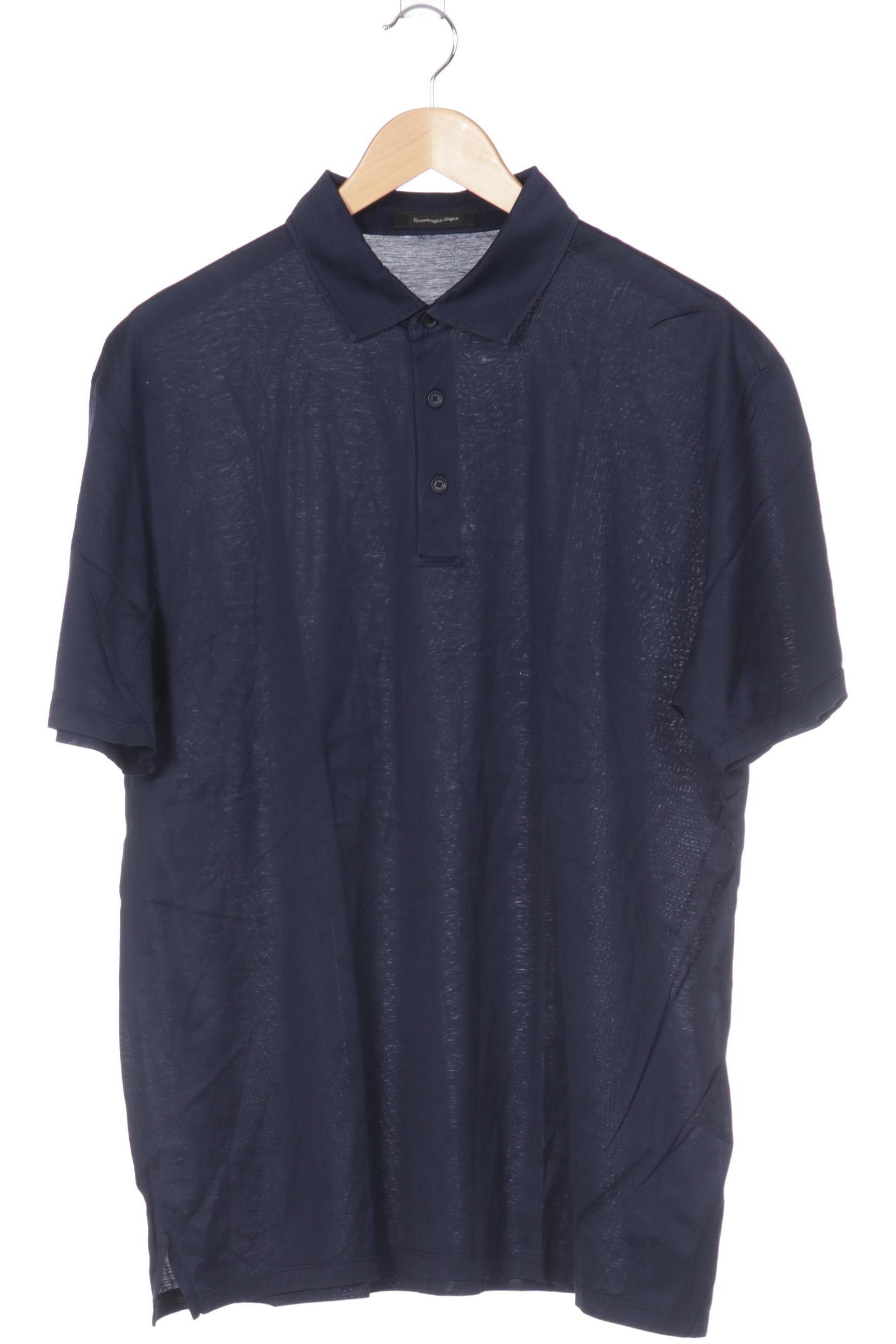 Thumbnail - Ermenegildo Zegna Herren Poloshirt, blau, Gr.