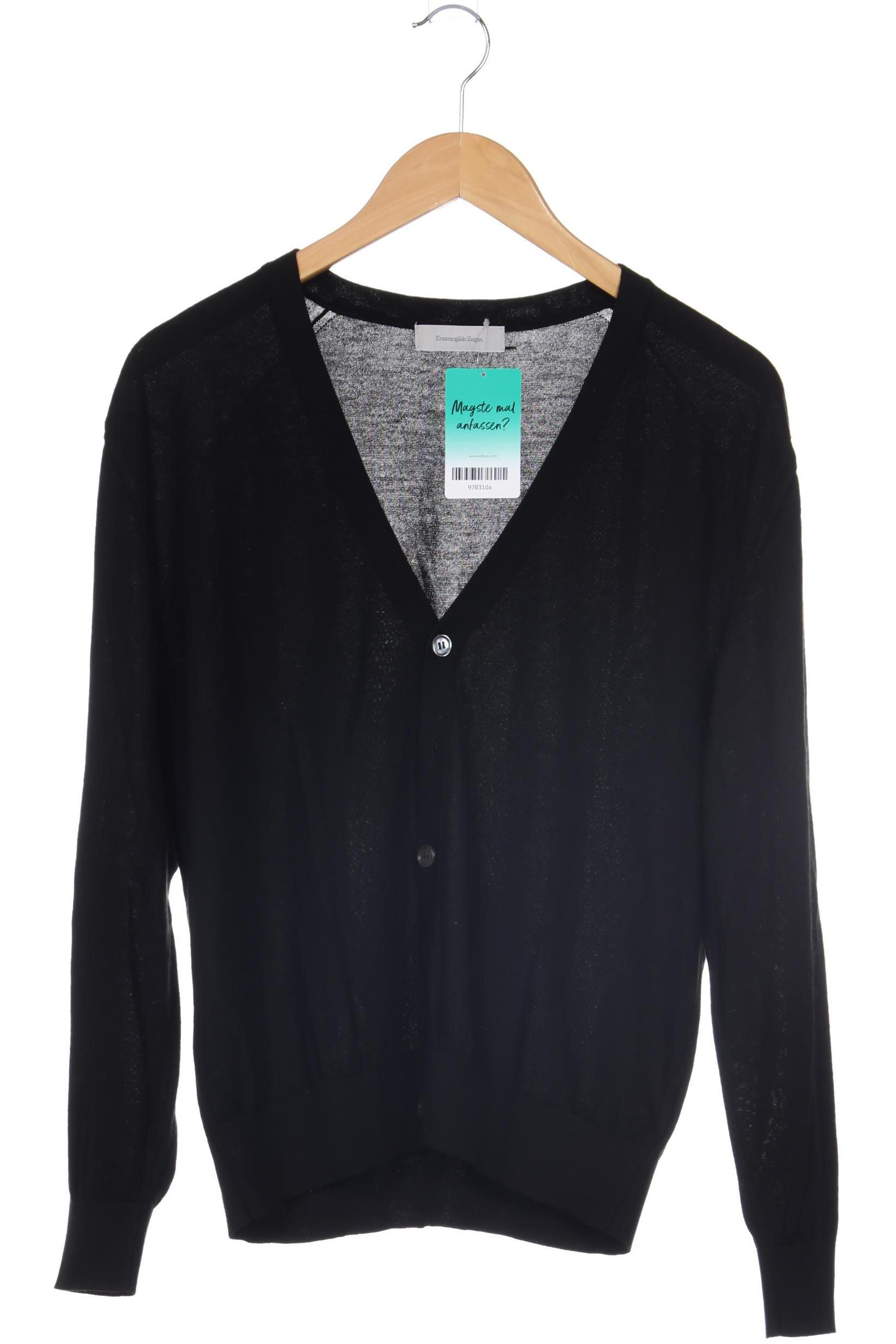 Thumbnail - Ermenegildo Zegna Herren Strickjacke, schwarz, Gr. 48