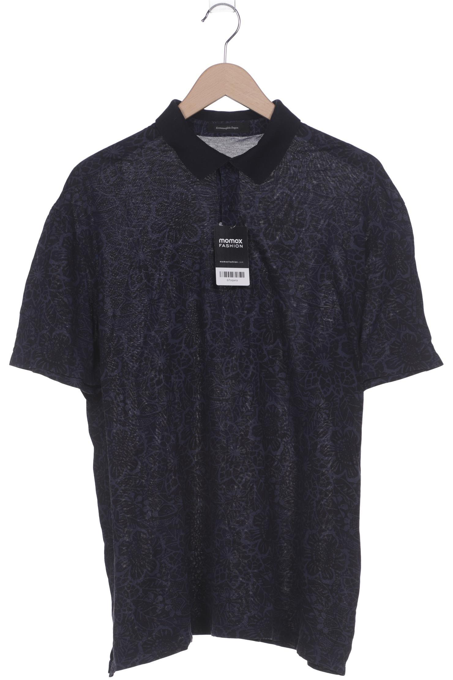 

Ermenegildo Zegna Herren Poloshirt, marineblau, Gr. 56