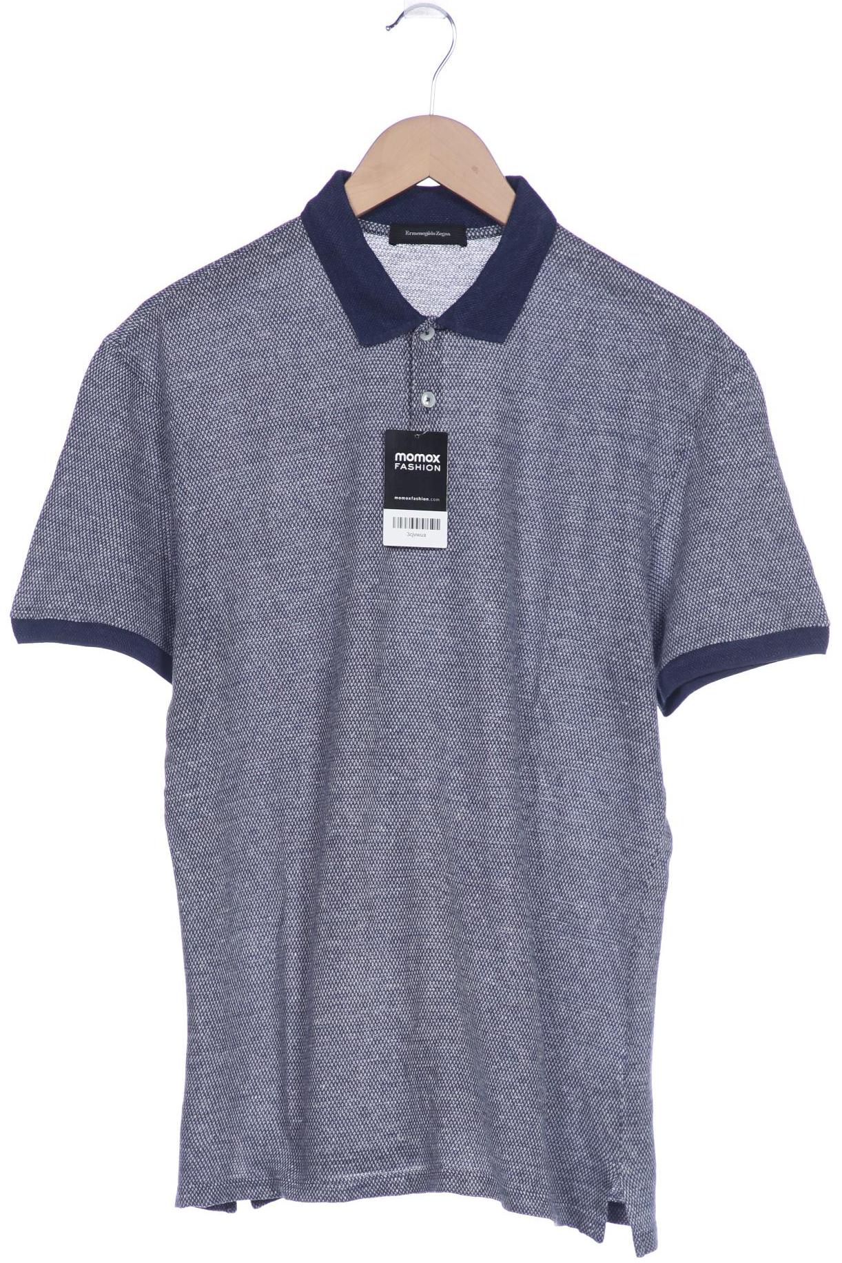 

Ermenegildo Zegna Herren Poloshirt, marineblau, Gr. 48